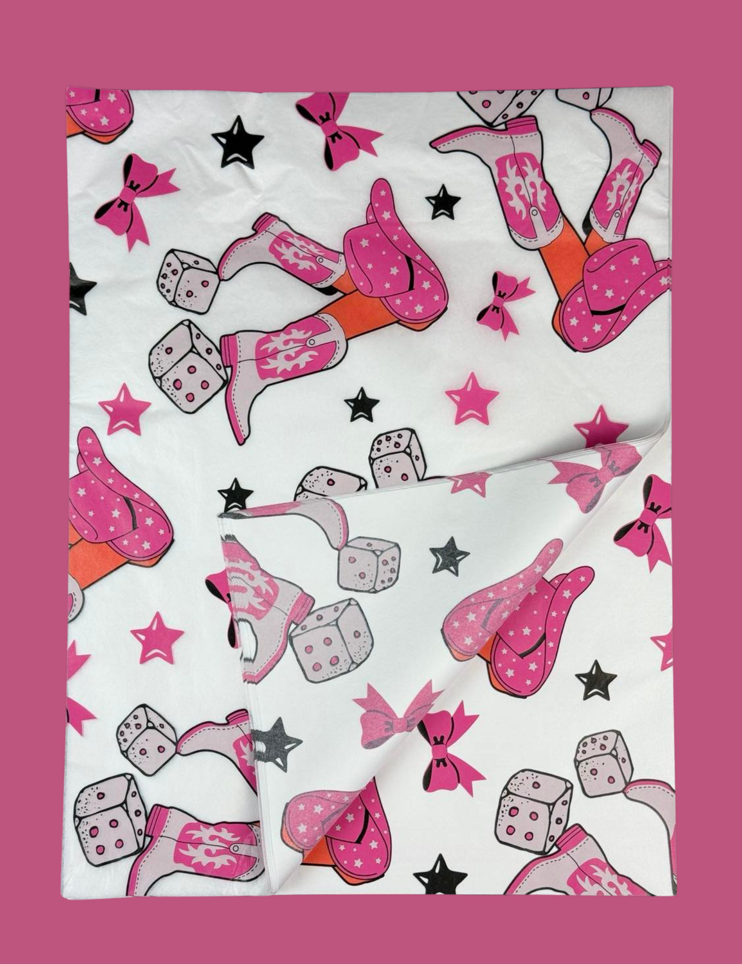 20" x 15" Roll The Dice Tissue Paper tissue paper Sorrel South
