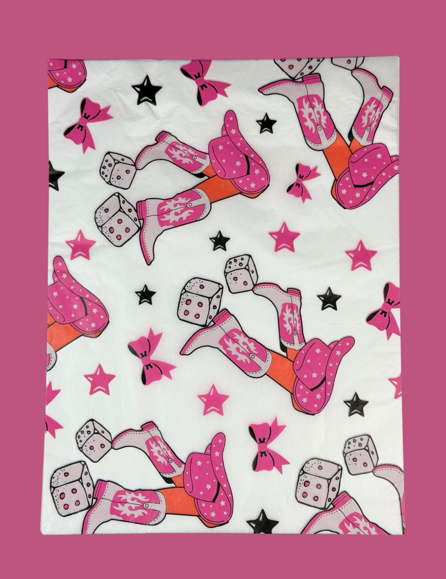 20" x 15" Roll The Dice Tissue Paper tissue paper Sorrel South