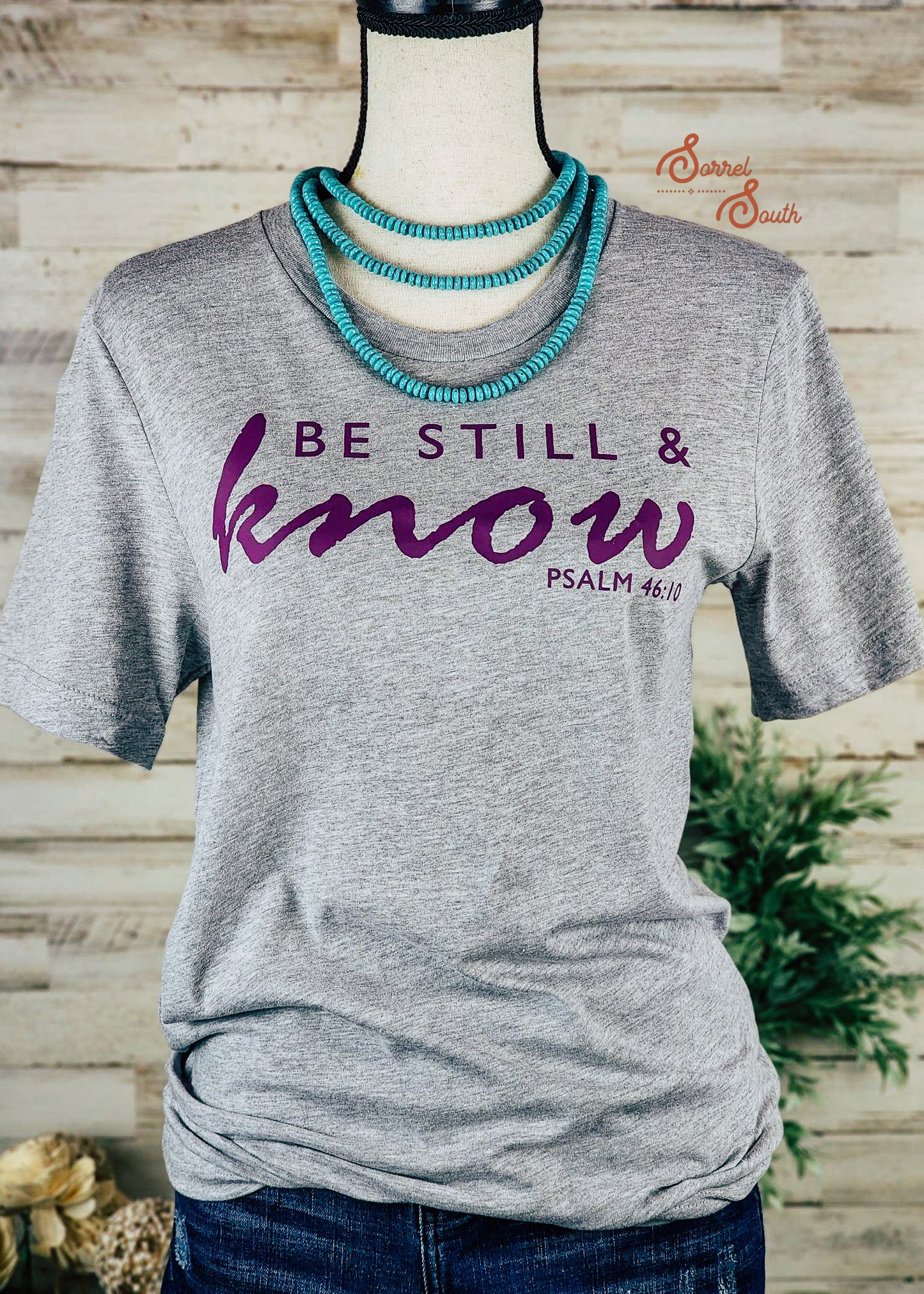 Be Still & Know Screenprint Transfer screenprint transfer Sorrel South