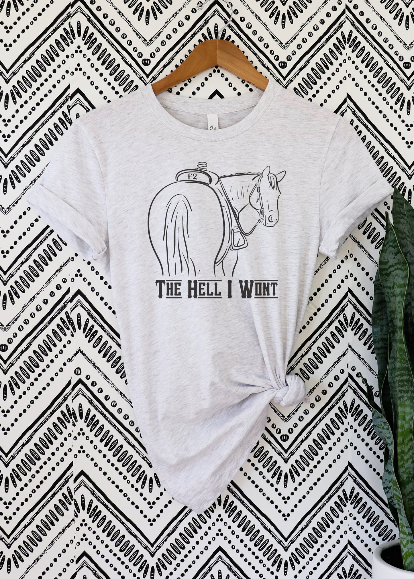 The Hell I Won't Screenprint Transfer screenprint transfer Sorrel South
