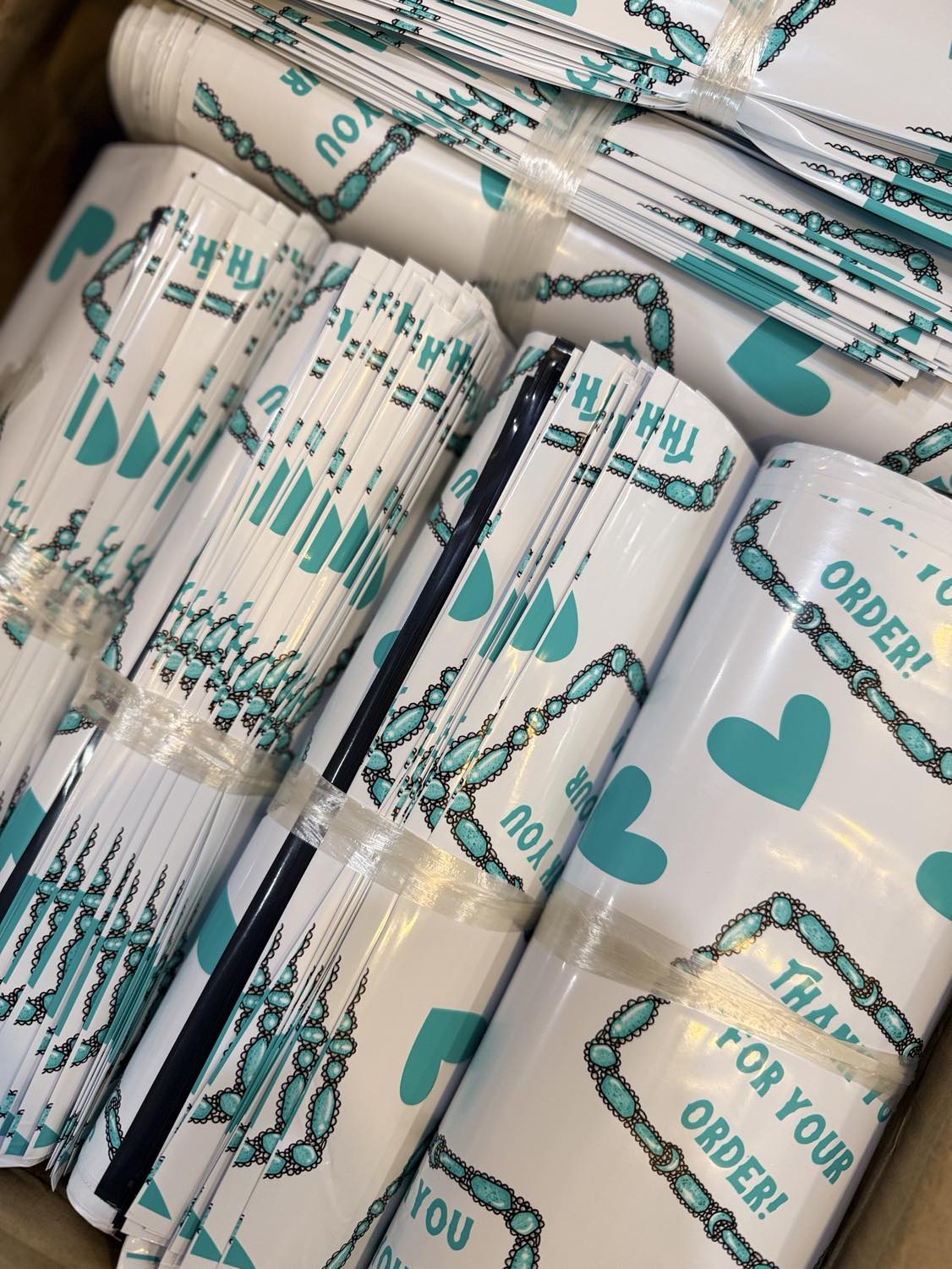 10" x 13" Thank You For Your Order Buckle Poly Mailers poly mailer Sorrel South