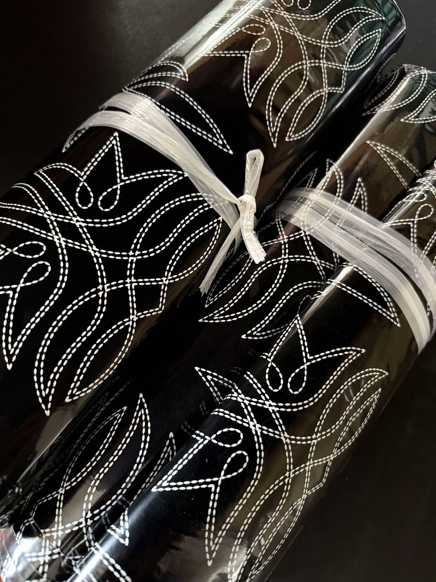 14.5" X 19" Black Boot Stitch Poly Mailers poly mailer Sorrel South