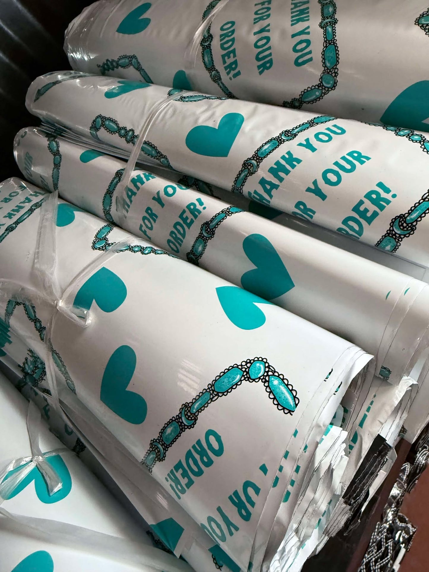 14.5" x 19" Thank You Buckle Poly Mailers poly mailer Sorrel South