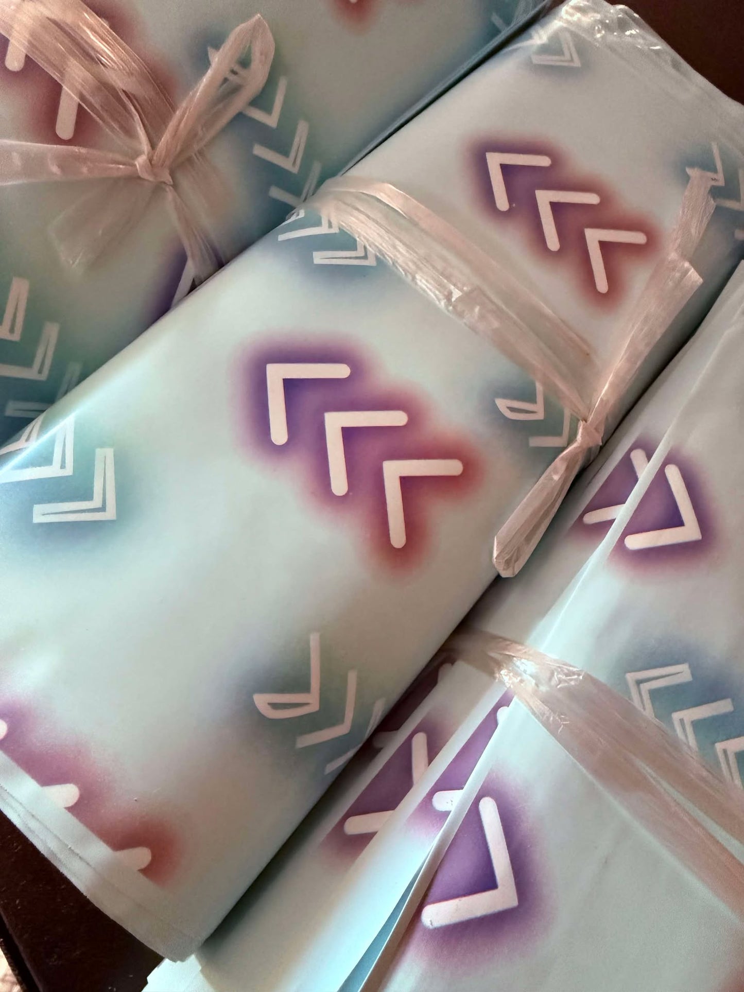 10" x 13" Neon Arrow Poly Mailers poly mailer Sorrel South