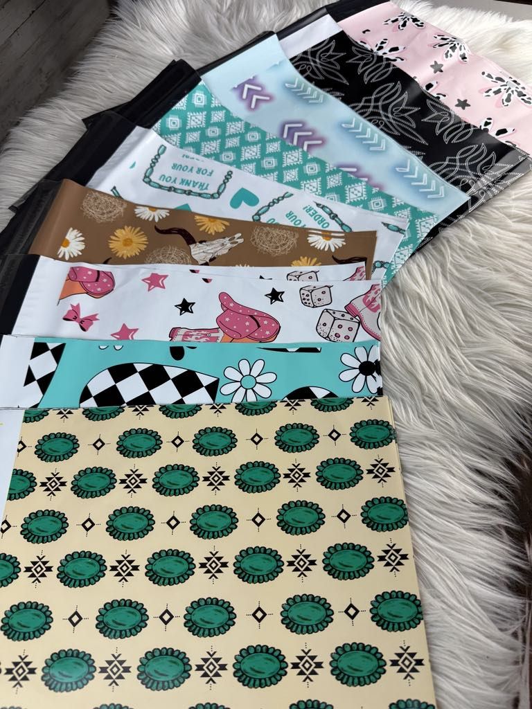 10" x 13" ASSORTED Poly Mailers - 100 count poly mailer Sorrel South