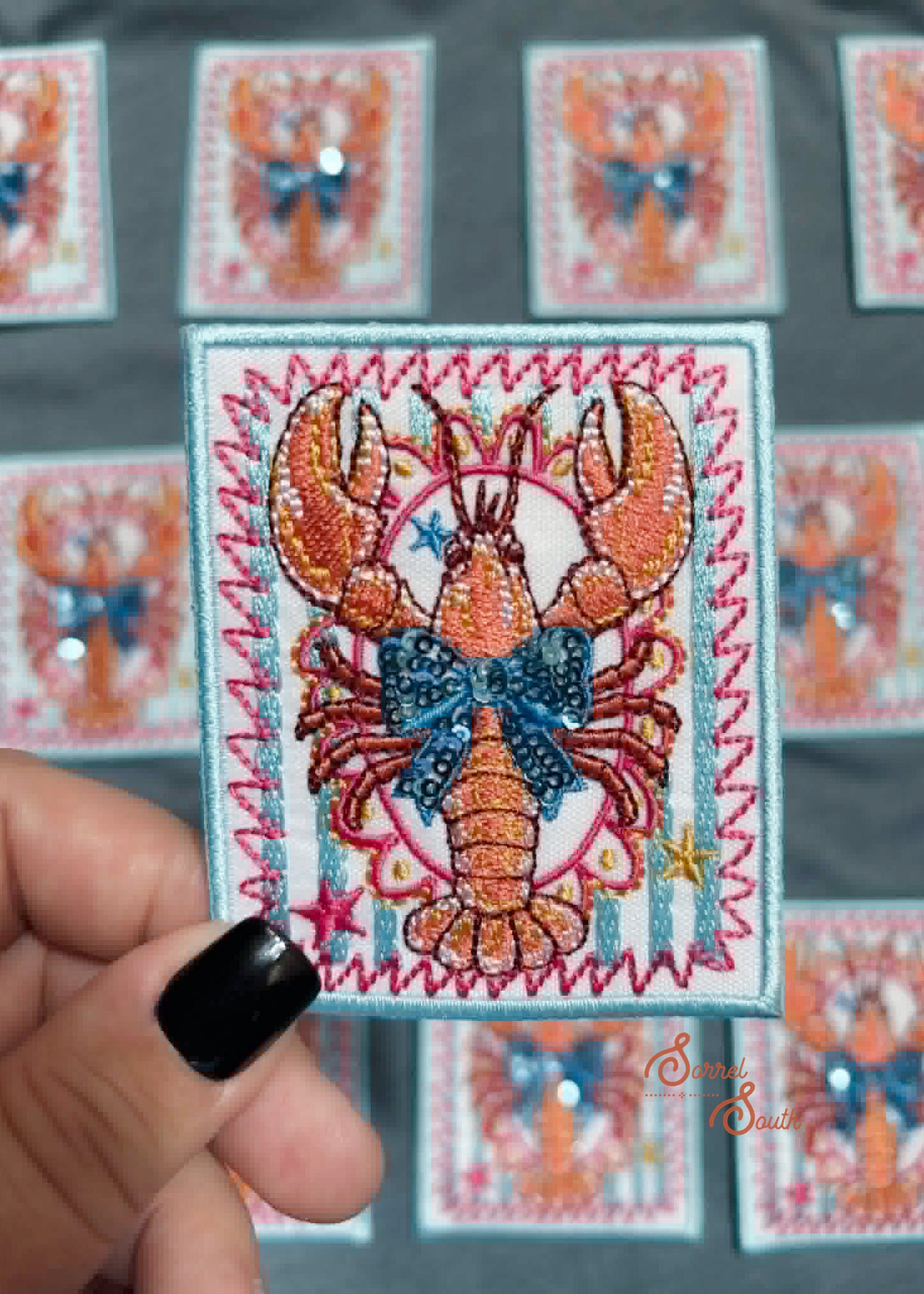 Bow Crayfish adhesive patch Sorrel South