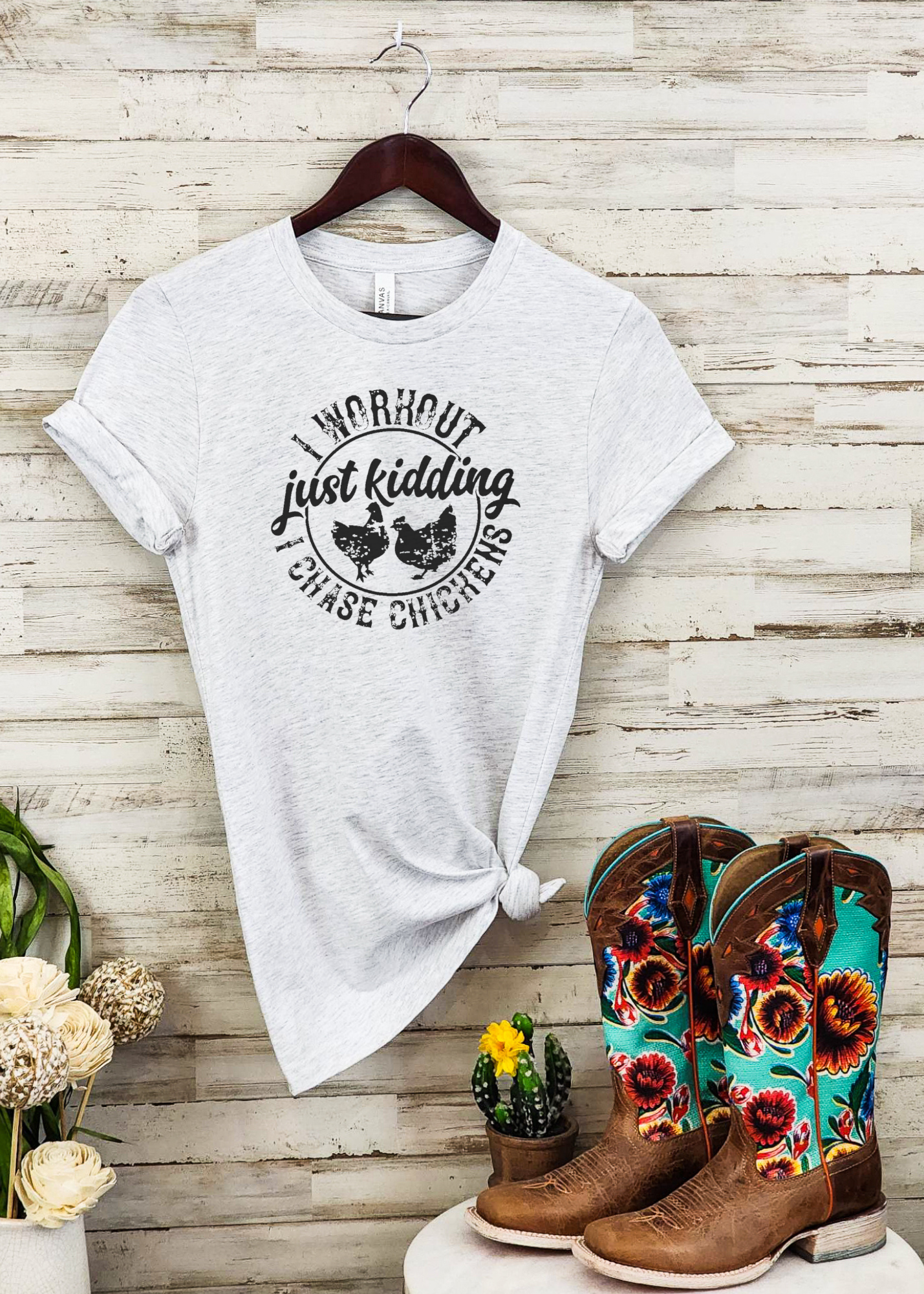 I Chase Chickens Screenprint Transfer screenprint transfer Sorrel South