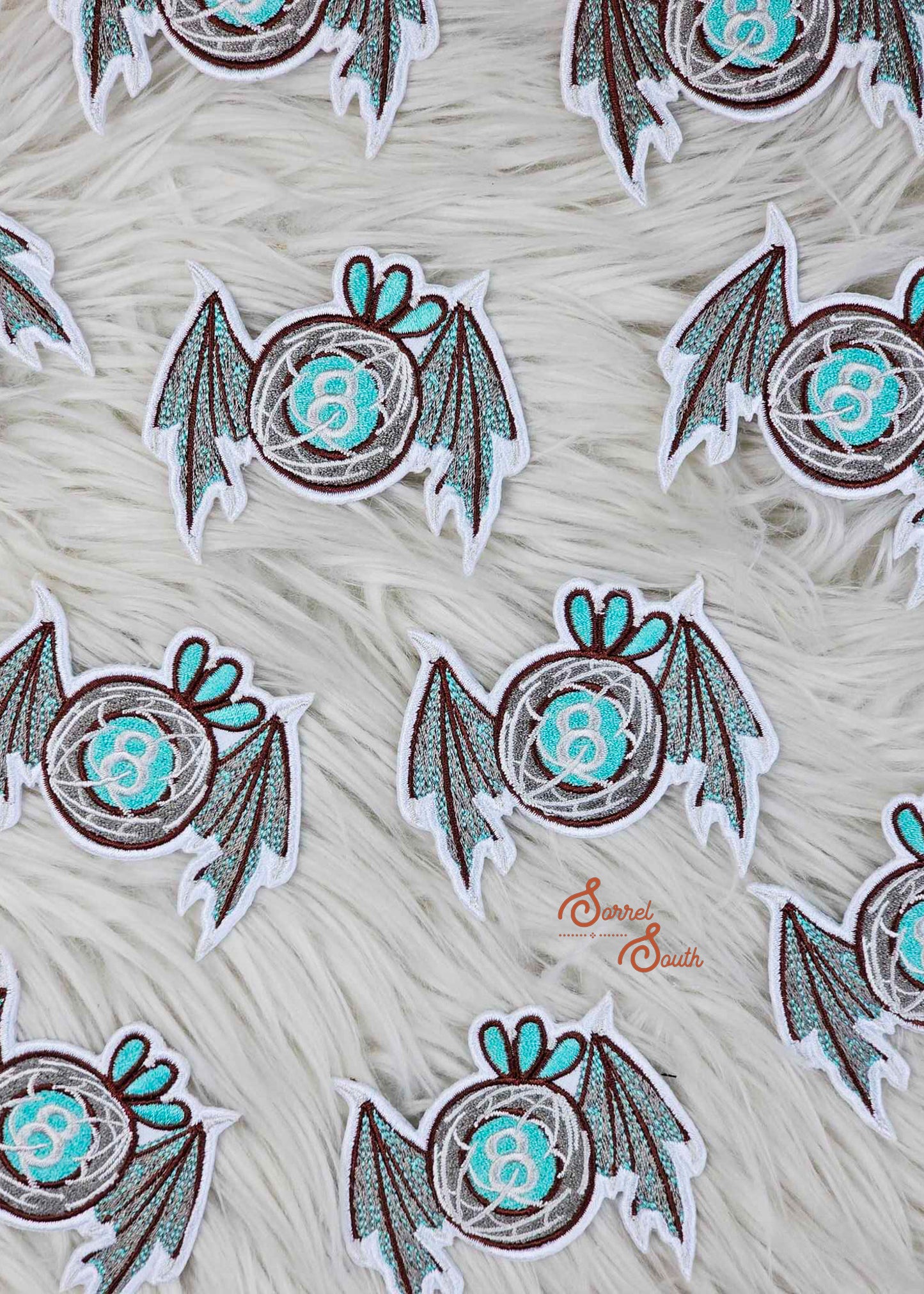 8 Ball Bat Patch adhesive patch Sorrel South