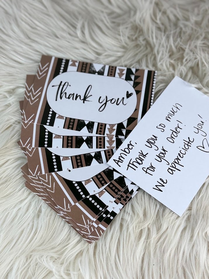 Assorted Thank You Card 4" x 6"