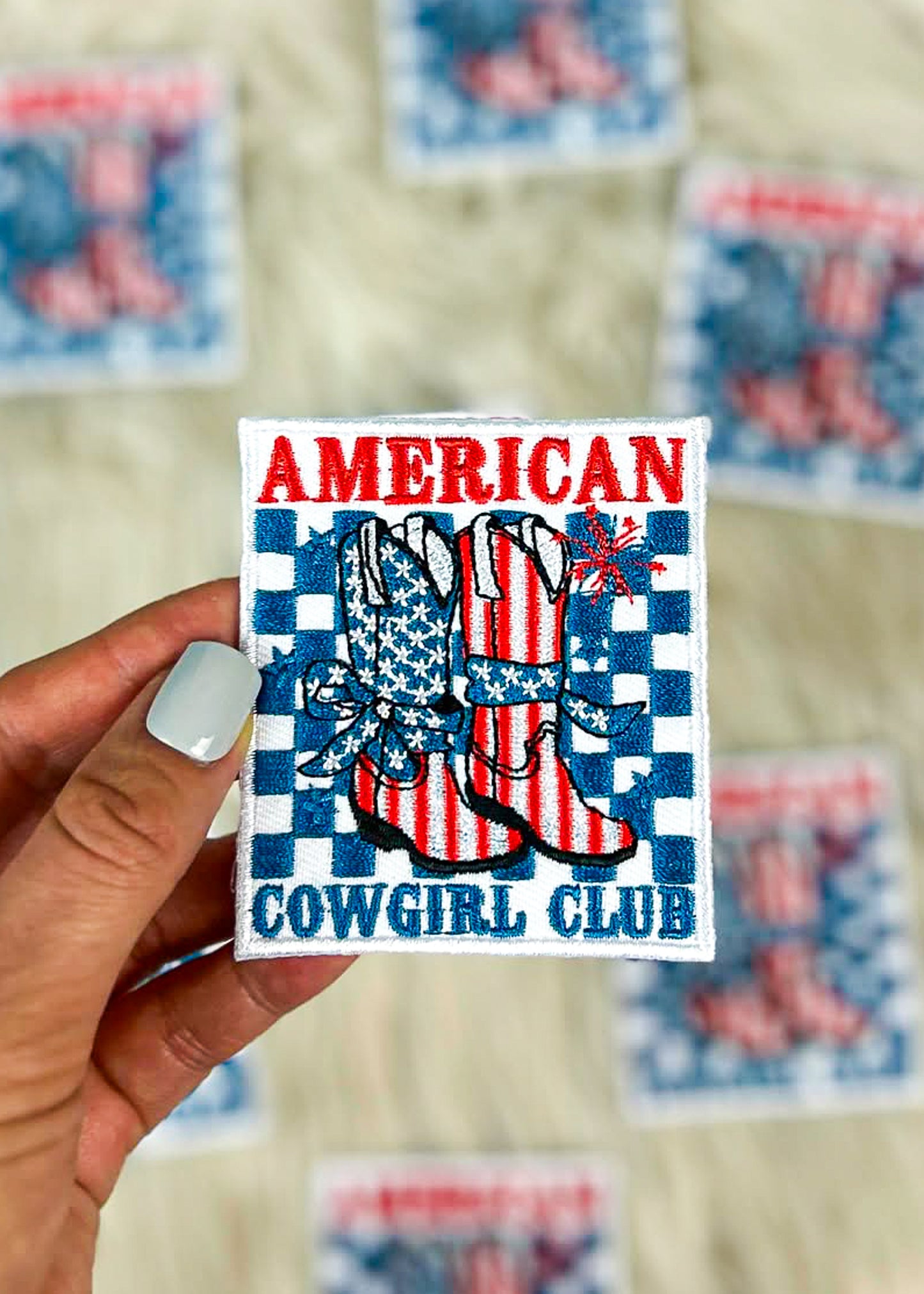 American Cowgirl Club Patch
