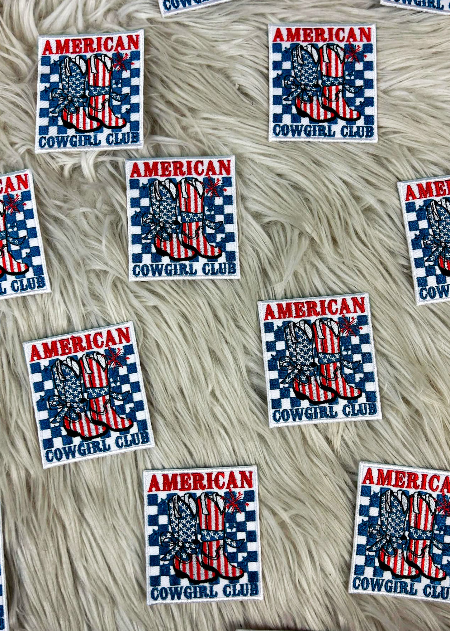 American Cowgirl Club Patch