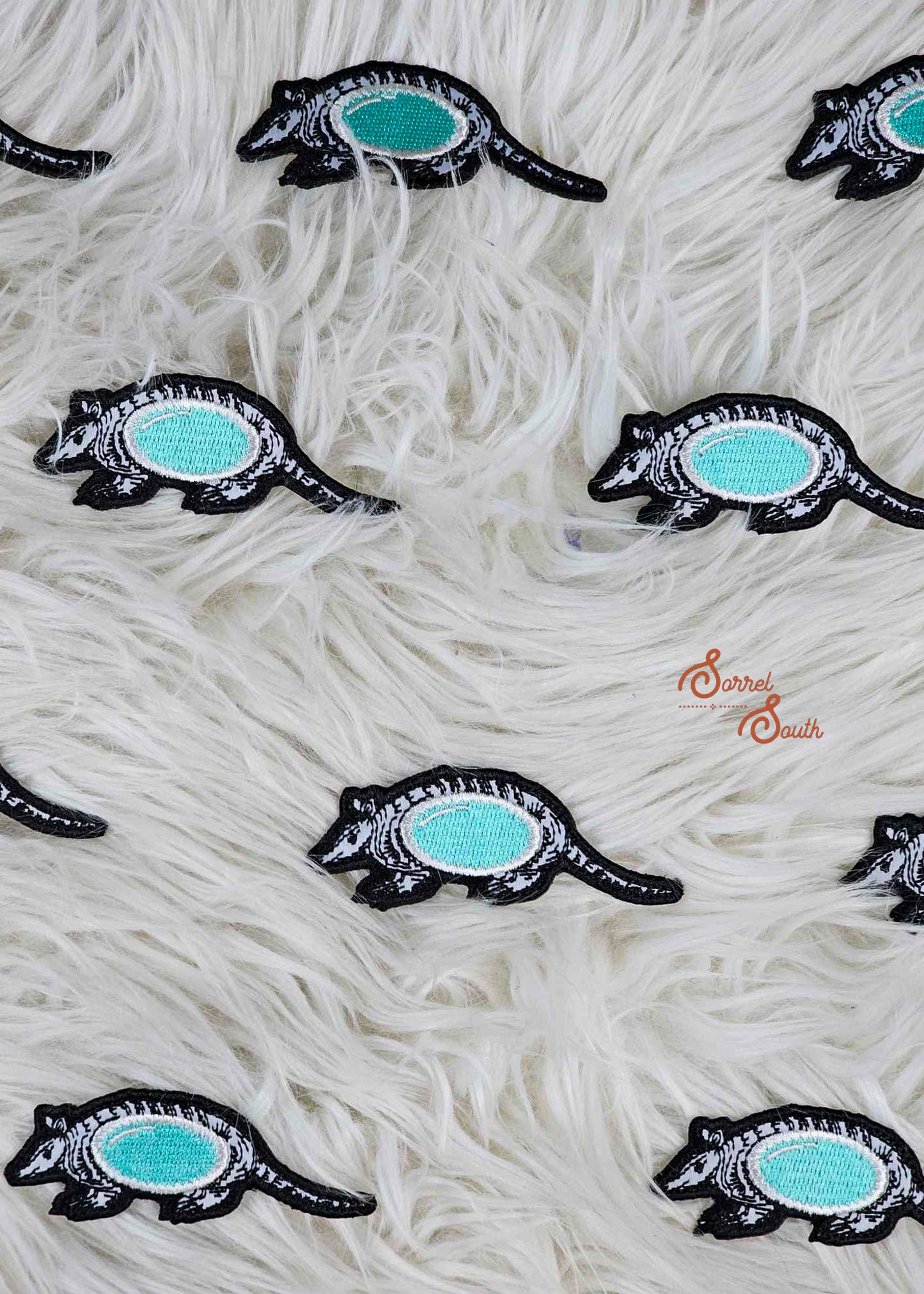 Armadillo Turquoise Patch adhesive patch Sorrel South