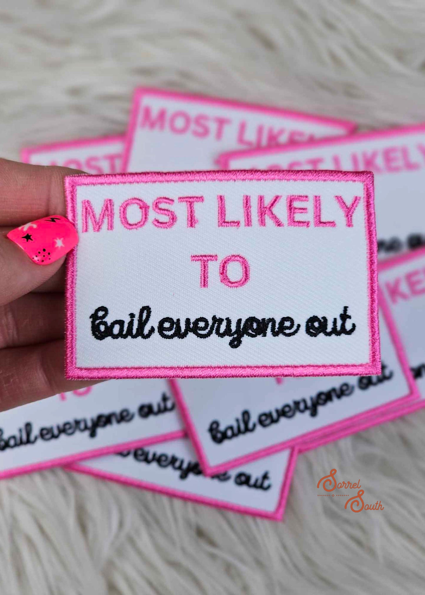 Bail Everyone Out Bachelorette Collection Patch adhesive patch Sorrel South