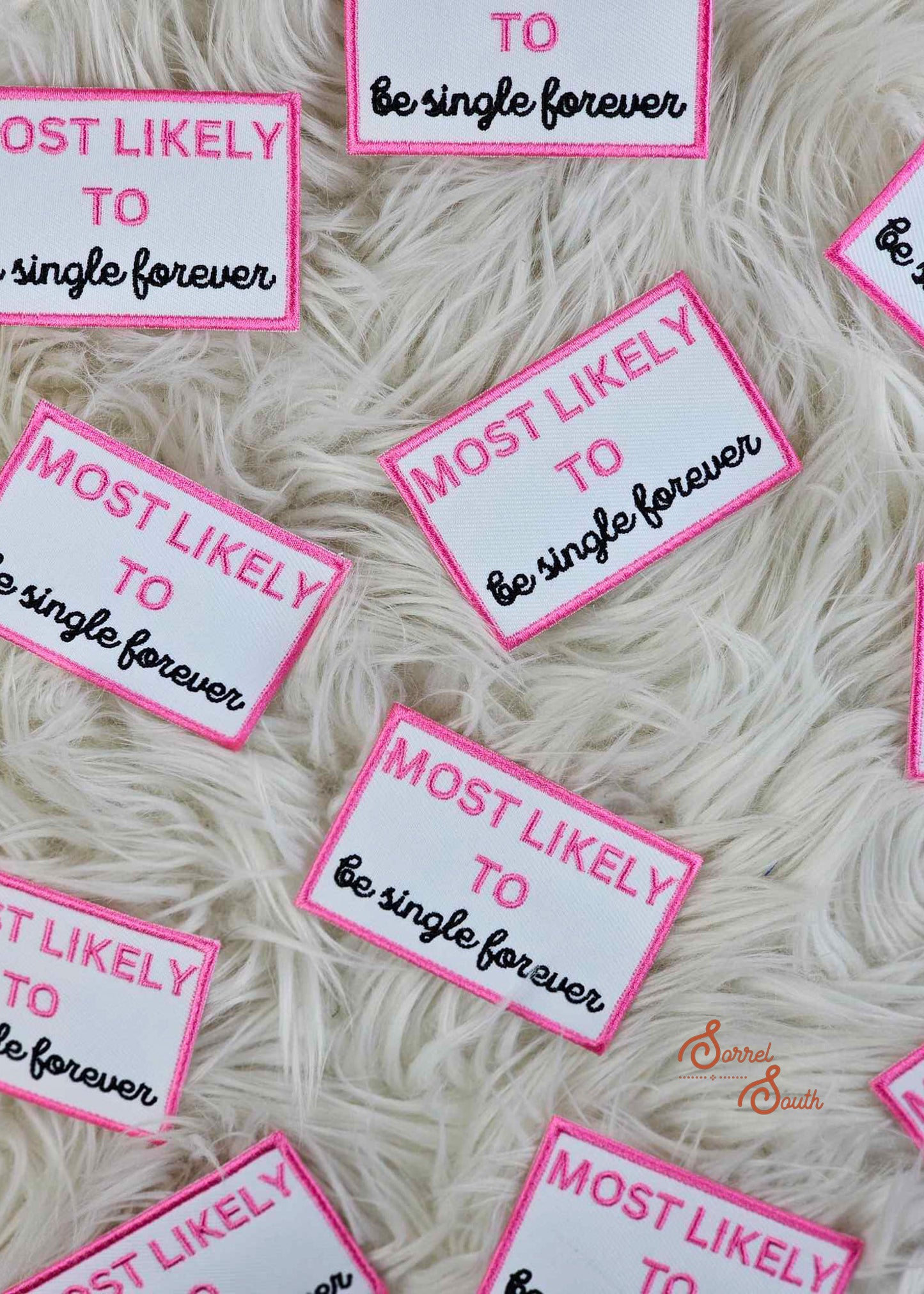 Be Single Forever Bachelorette Collection Patch, wedding collection patches