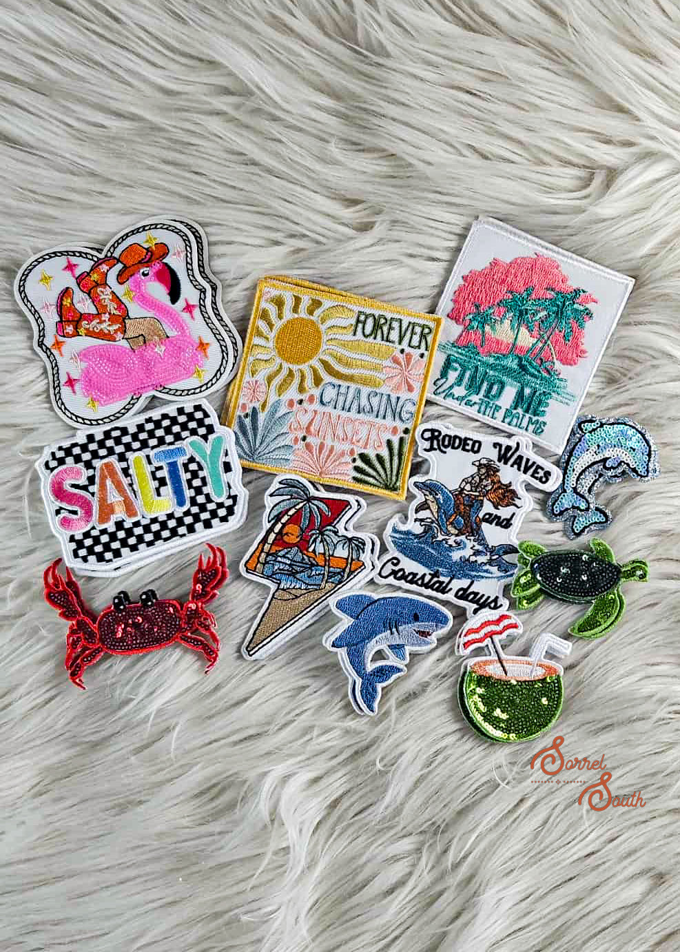 Beach Patch Bundle Pack of 20 Patch Bundles Sorrel South