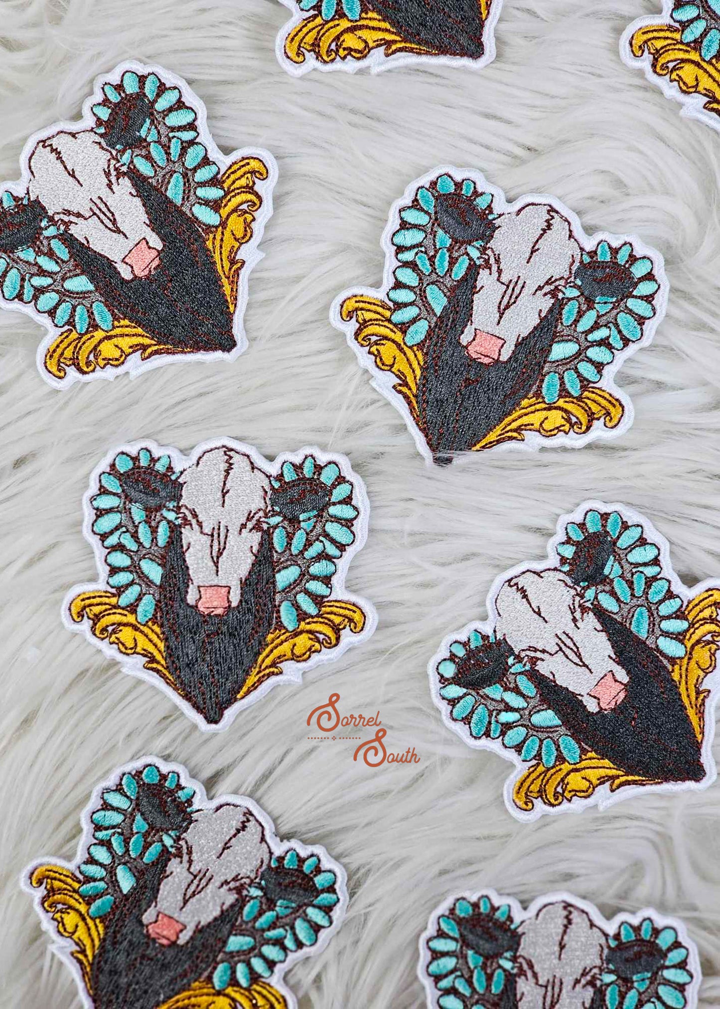 Black Cow Turquoise Patch adhesive patch Sorrel South