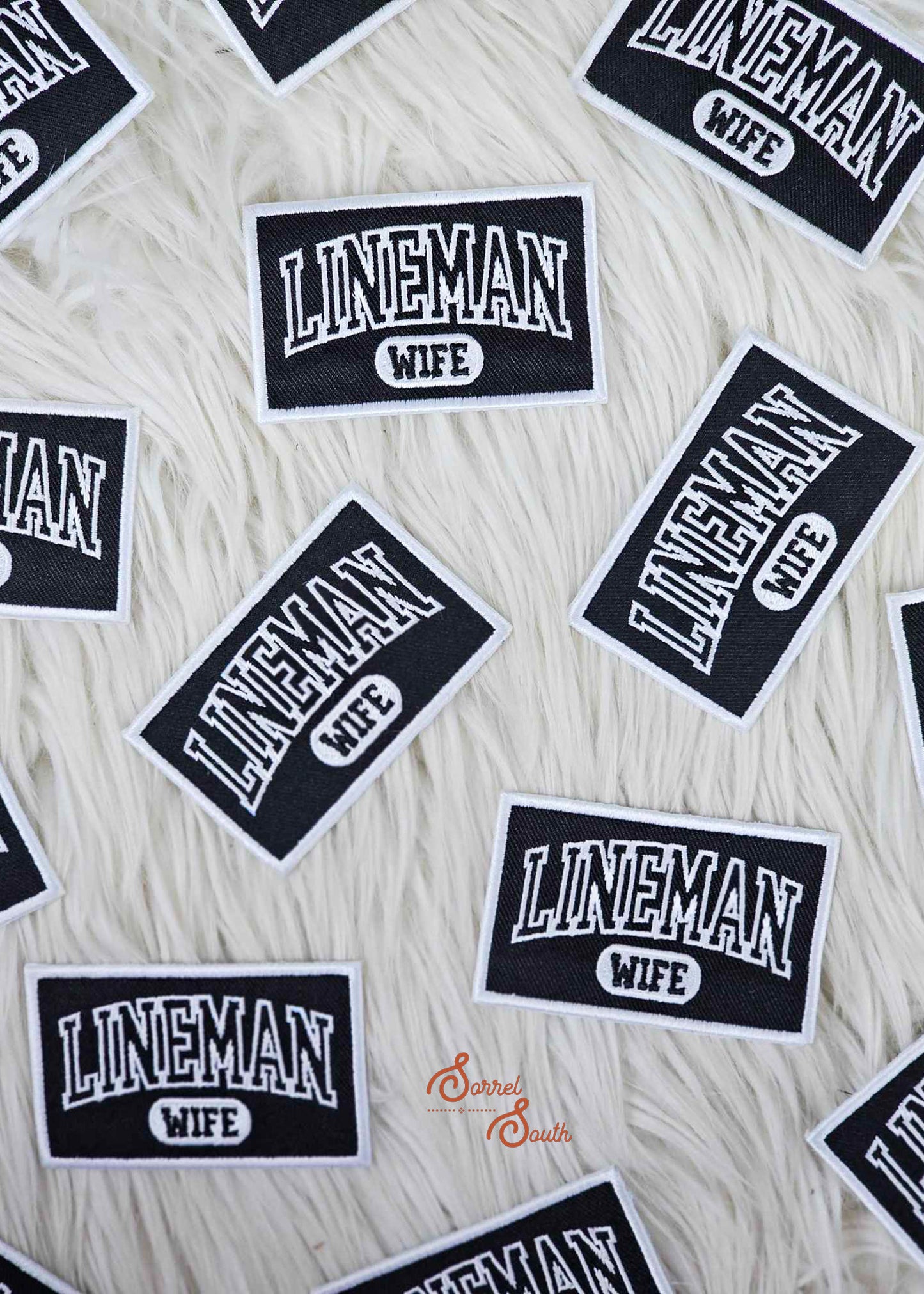 Black Lineman Patch adhesive patch Sorrel South