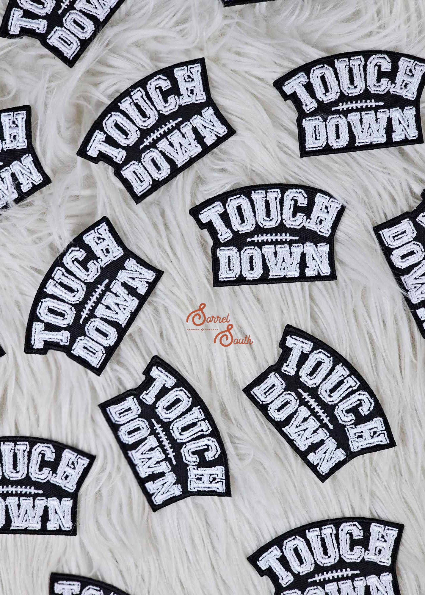 Black & White Touchdown Patch adhesive patch Sorrel South