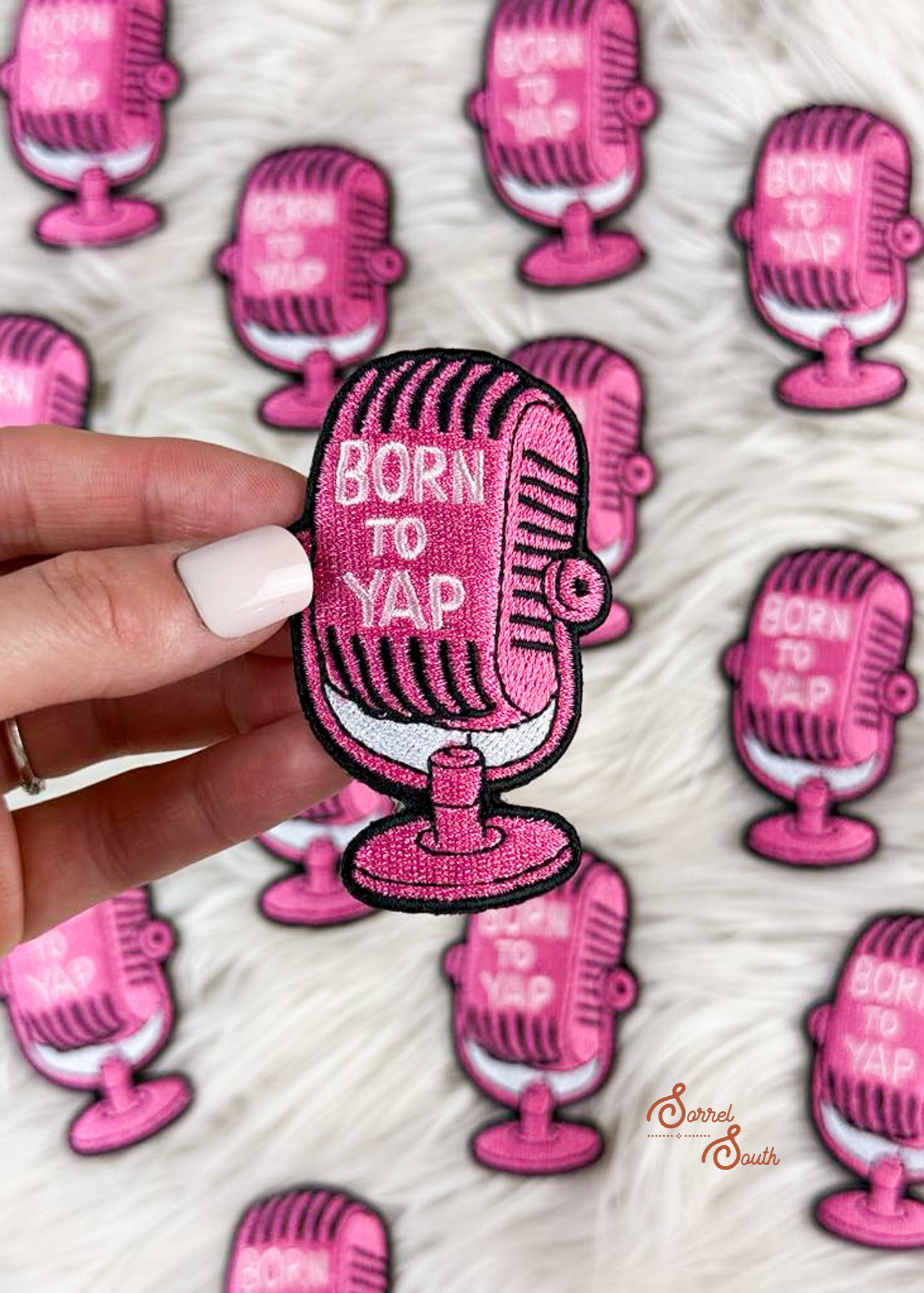 Born To Yap Patch adhesive patch Sorrel South