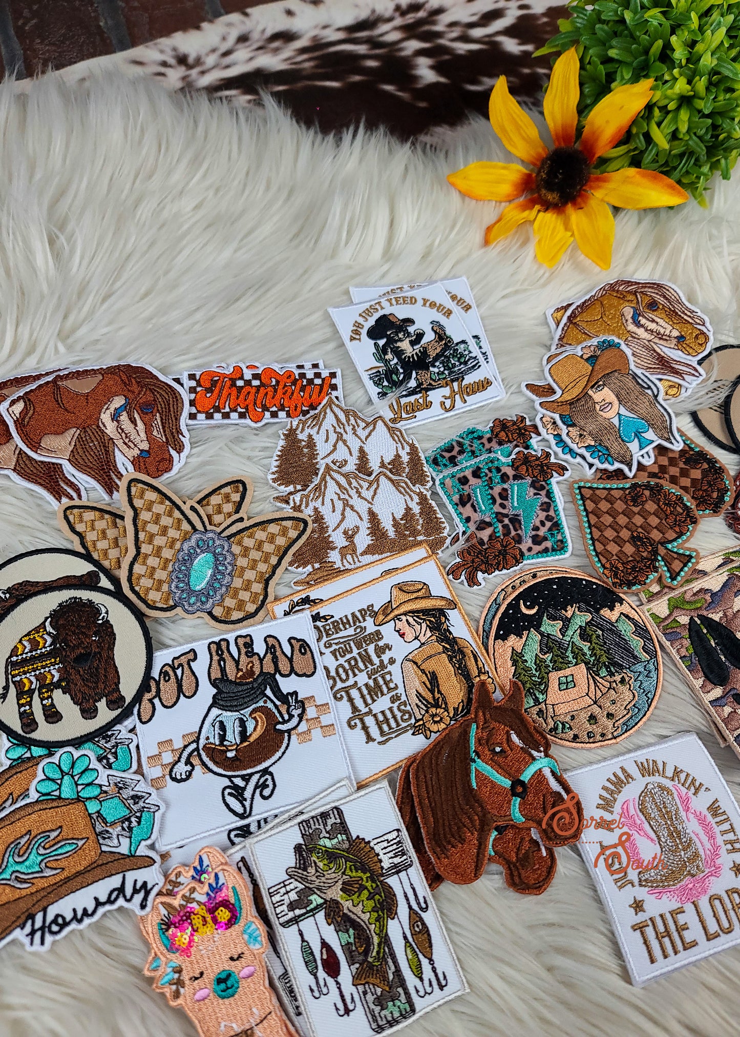 Brown Patch Bundle Pack of 46 Patch Bundles Sorrel South