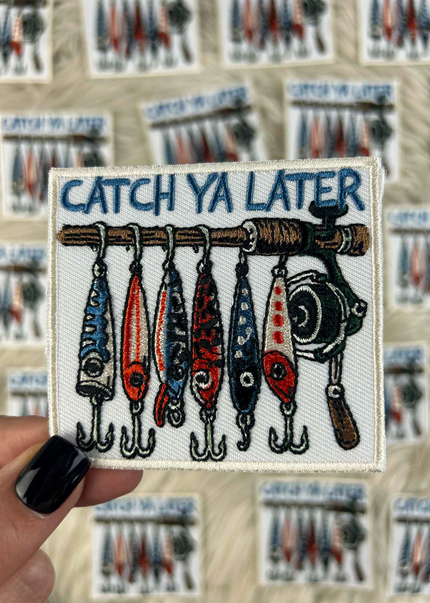 Catch Ya Later Patch adhesive patch Sorrel South