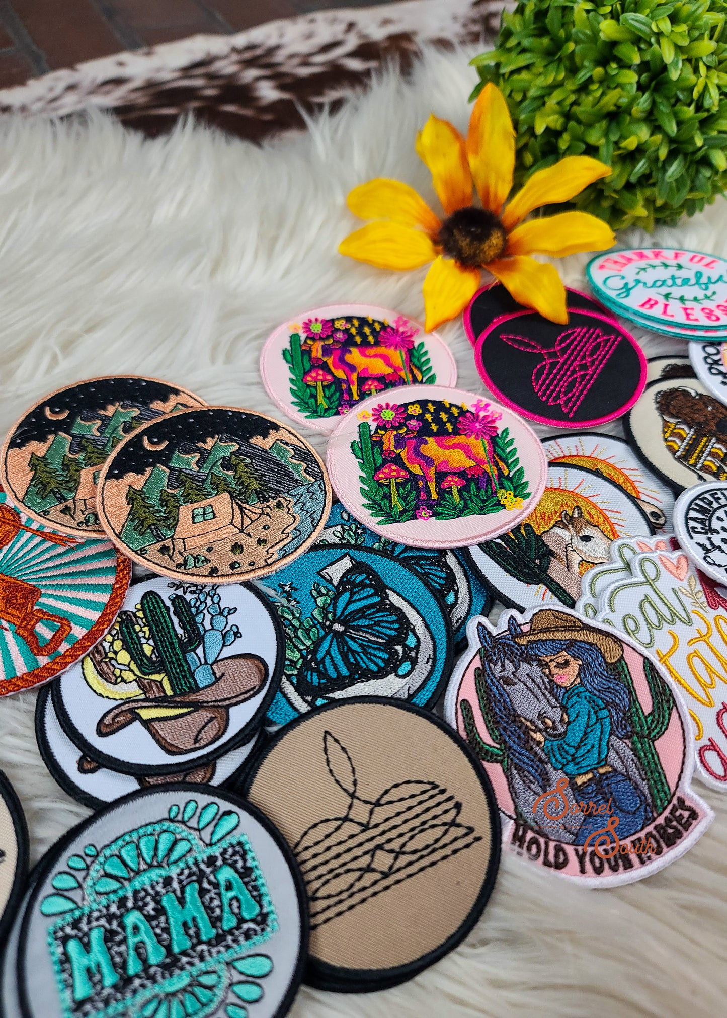Circle Patch Bundle Pack of 38 Patch Bundles Sorrel South