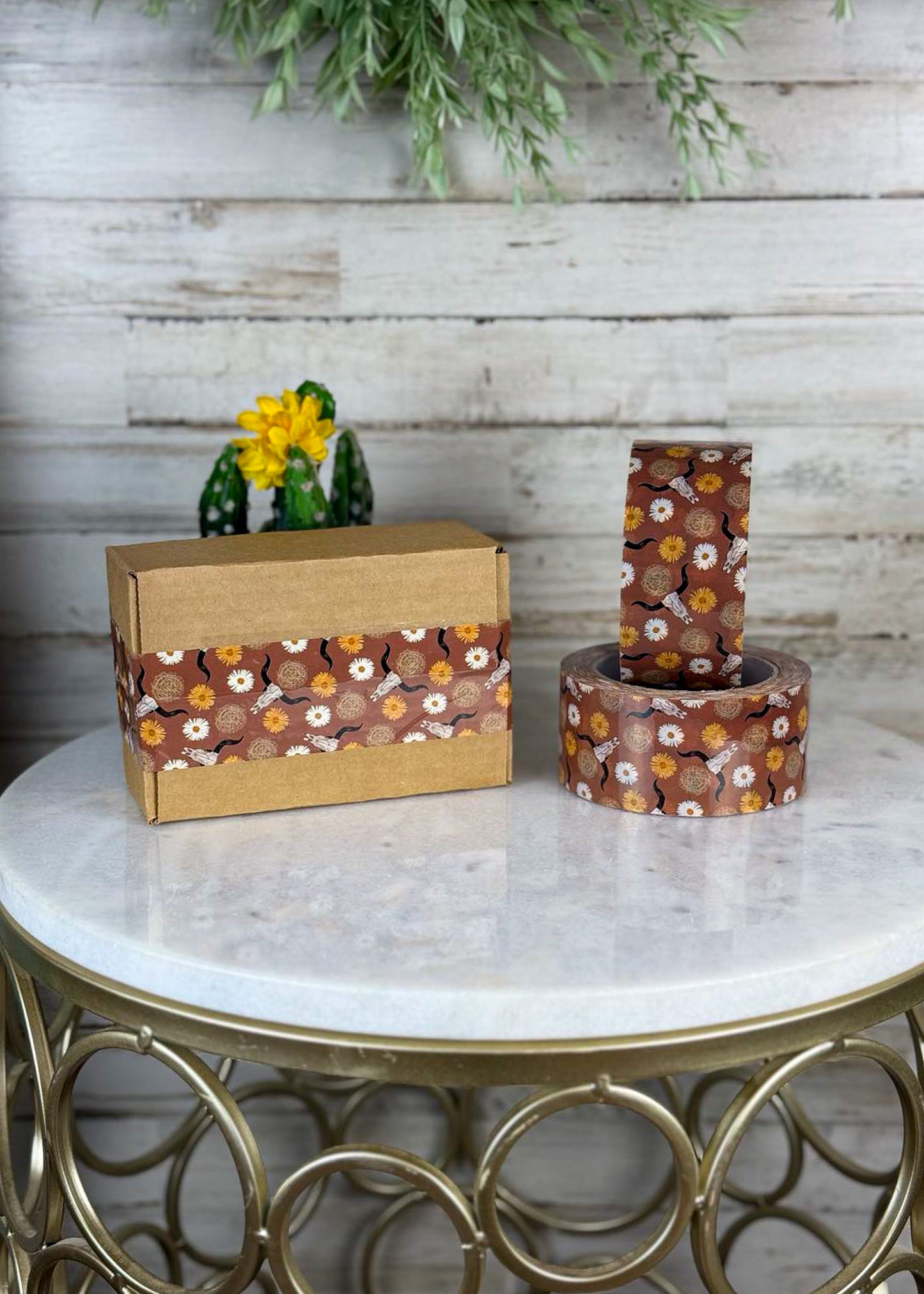 Daisy Steer Skull Shipping Tape 2" x 110yard