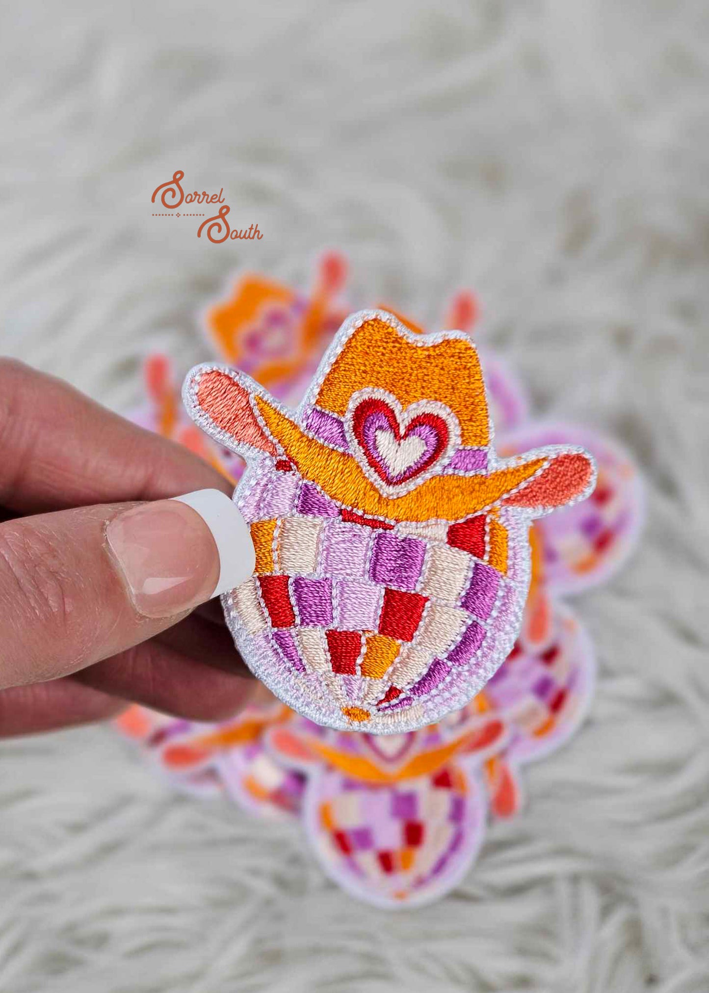 Disco Cowgirl Patch adhesive patch Sorrel South