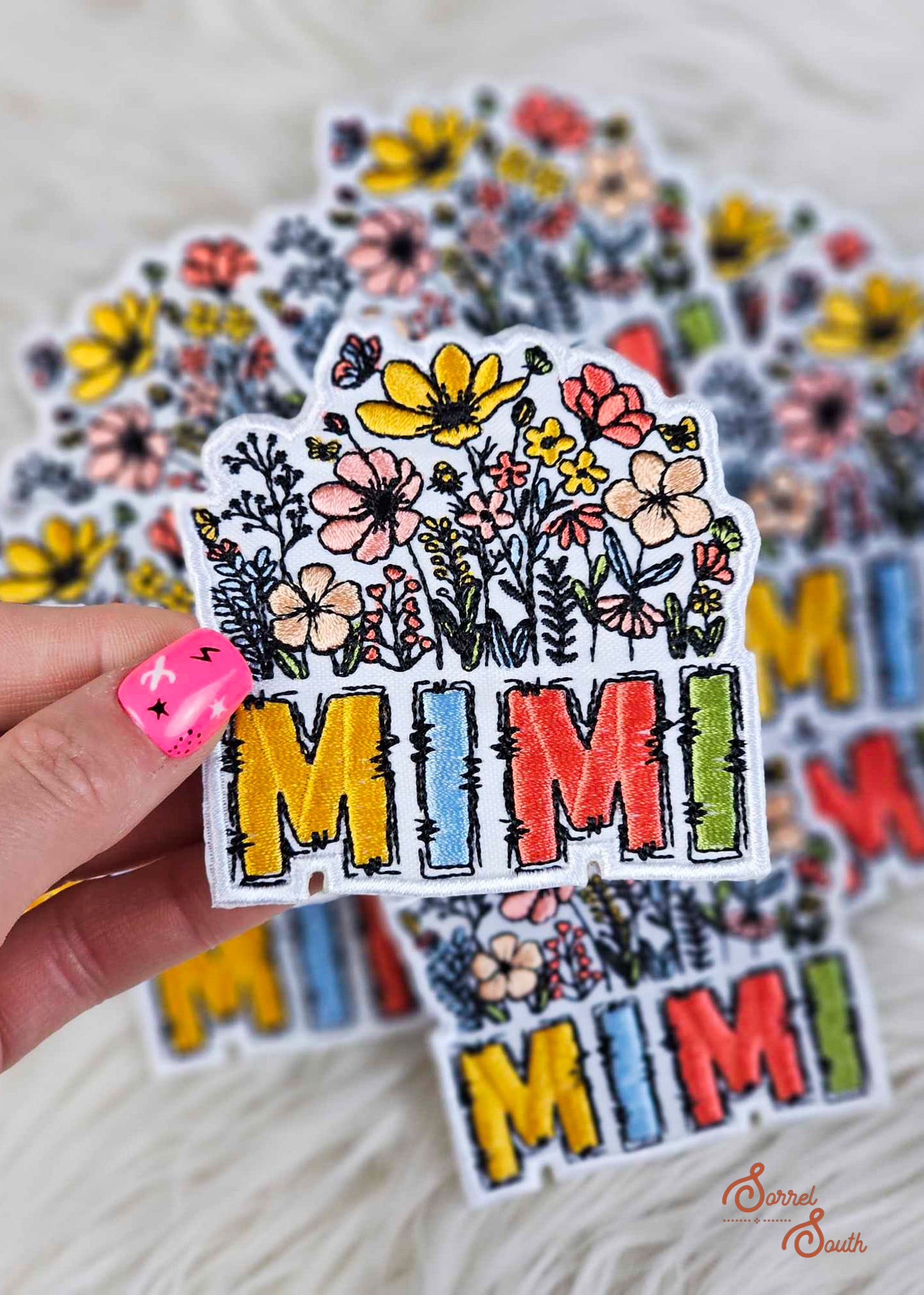 Floral MIMI Patch adhesive patch Sorrel South
