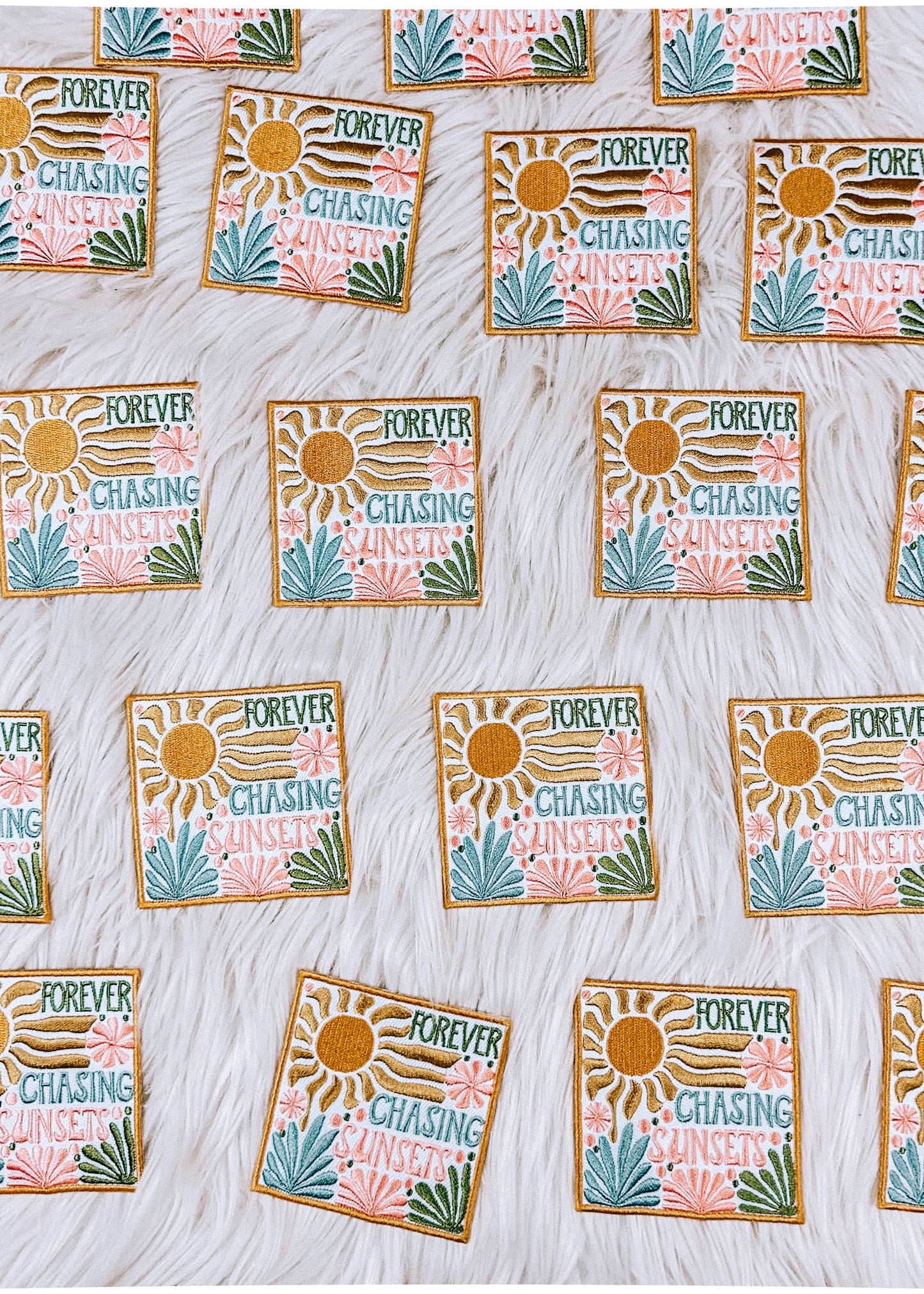 Forever Chasing Sunsets Patch adhesive patch Sorrel South