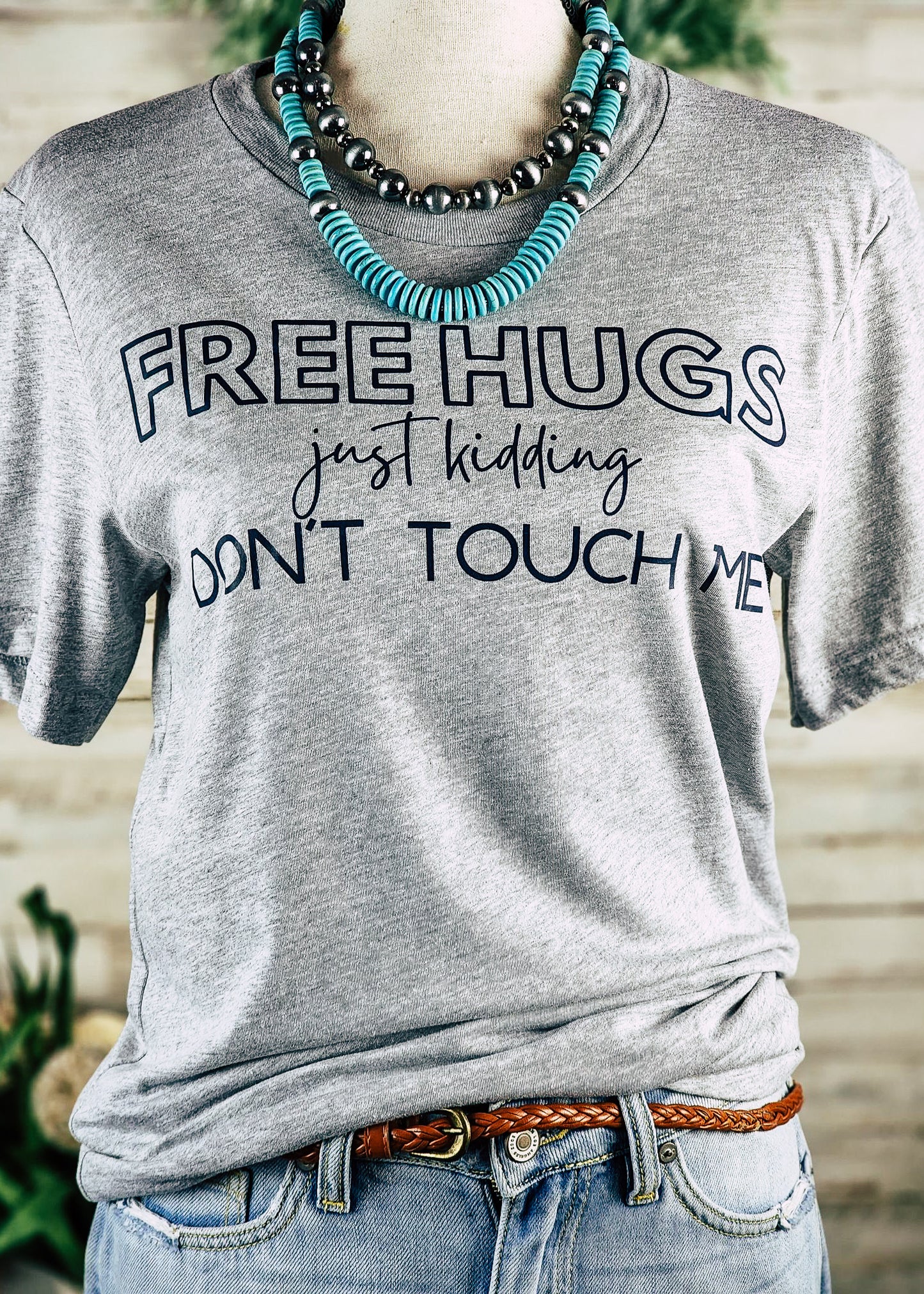 Free Hugs JK Screenprint Transfer