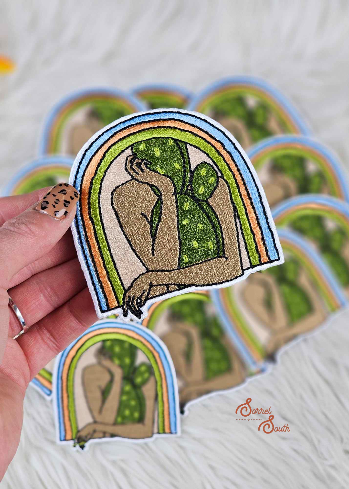 Hug A Cactus Patch adhesive patch Sorrel South