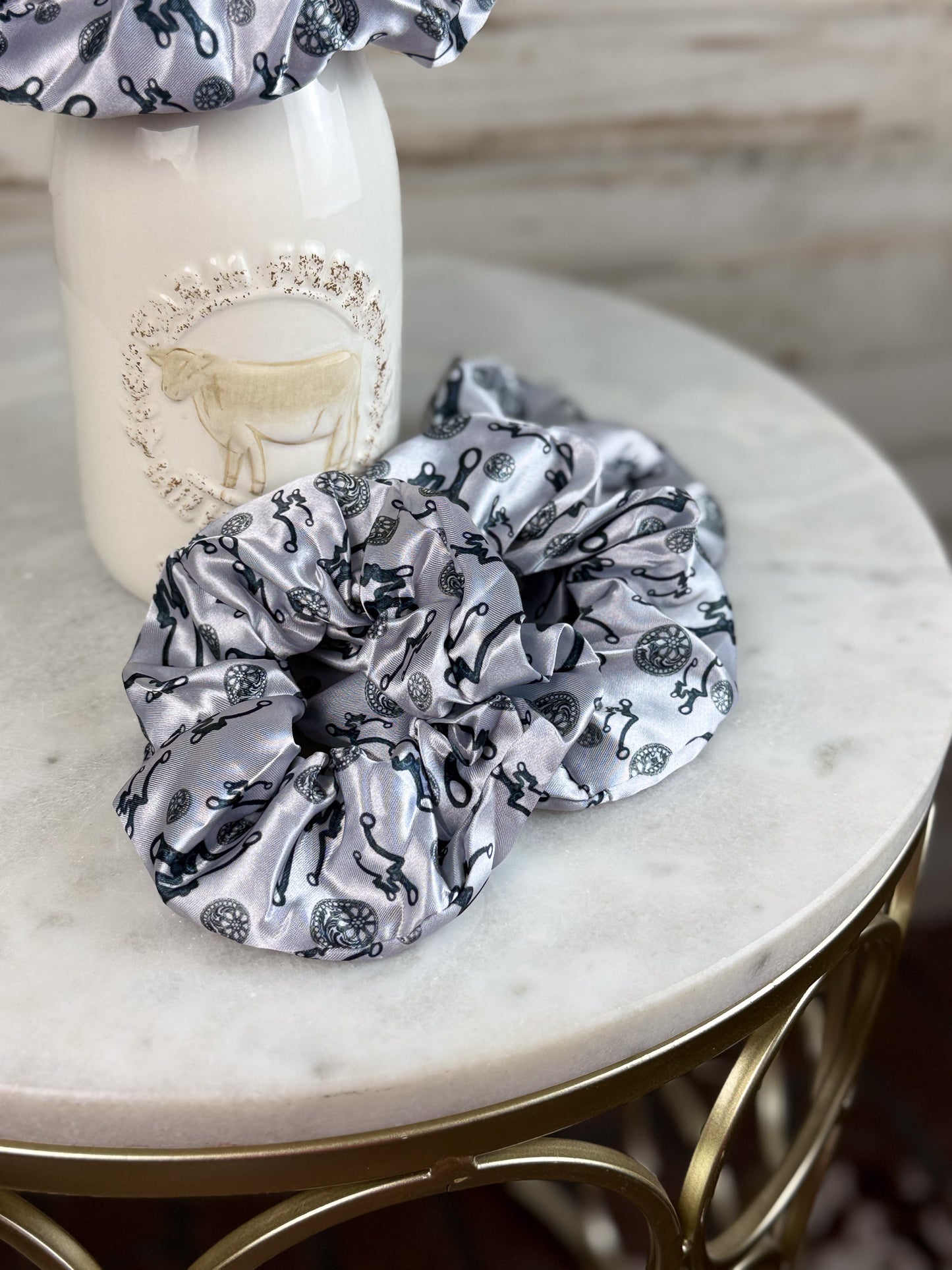 Western Bits Silky Scrunchie Scrunchie Sorrel South
