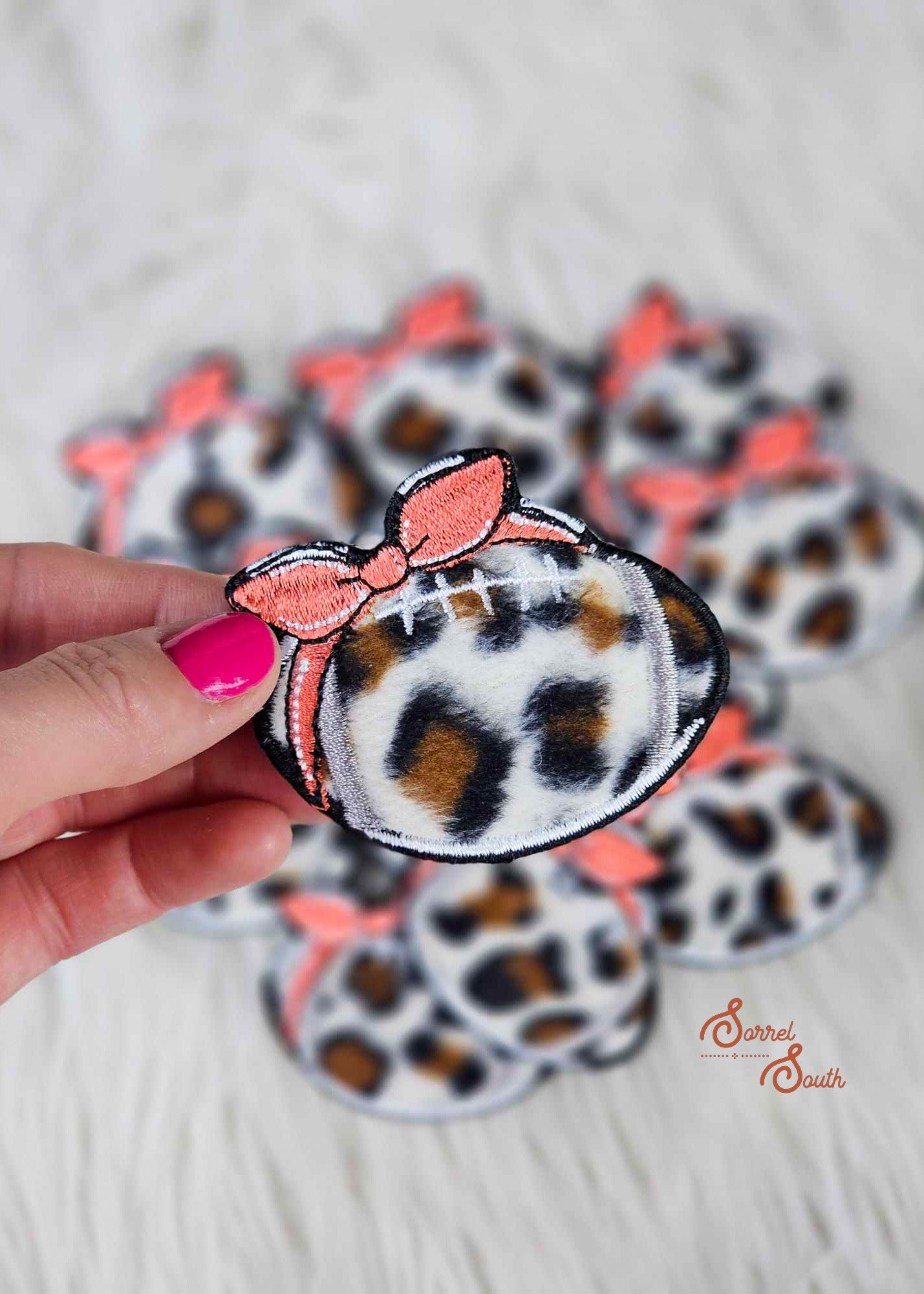 Leopard Bandana Football Patch adhesive patch Sorrel South