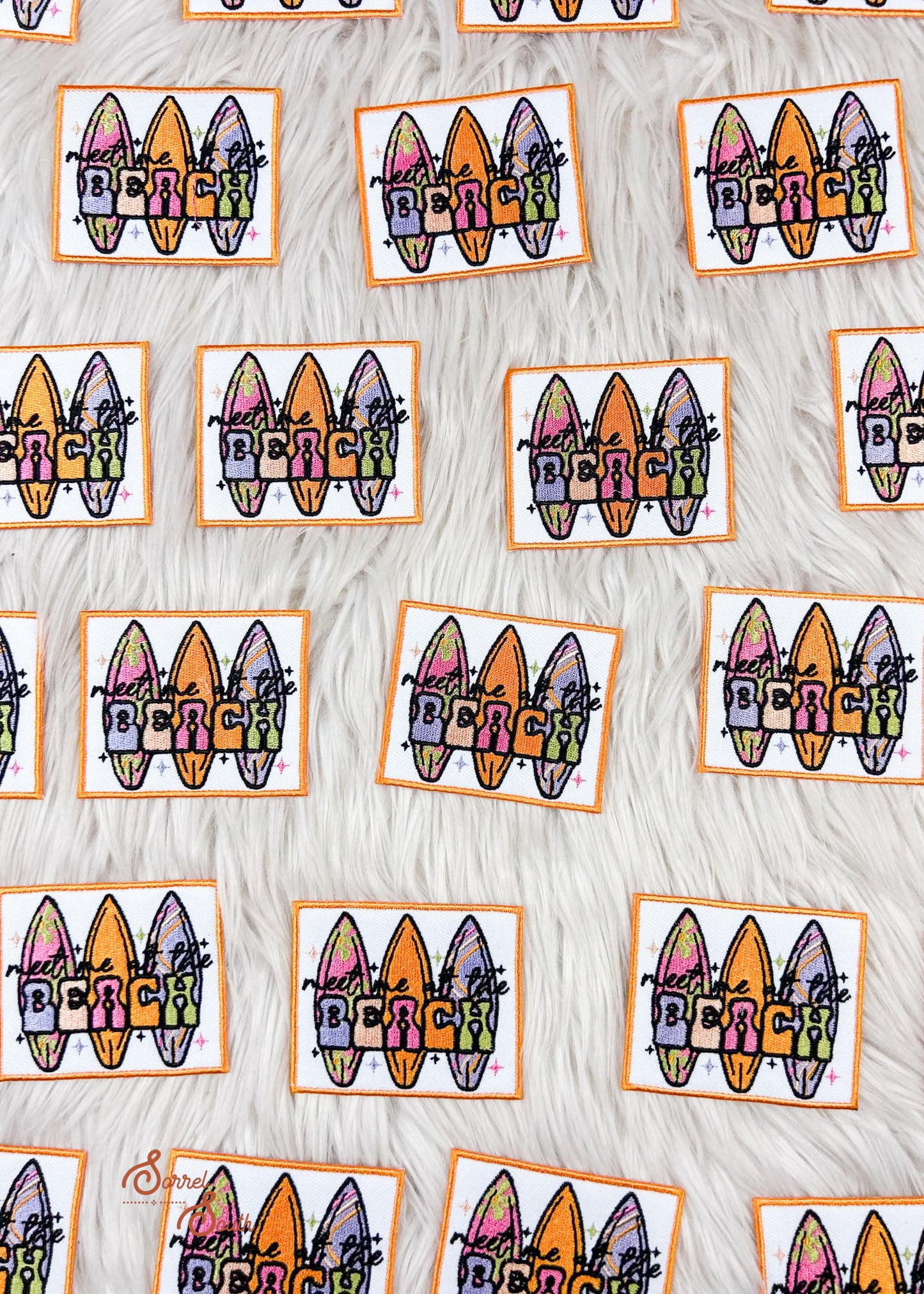 Meet Me At The Beach Patch adhesive patch Sorrel South