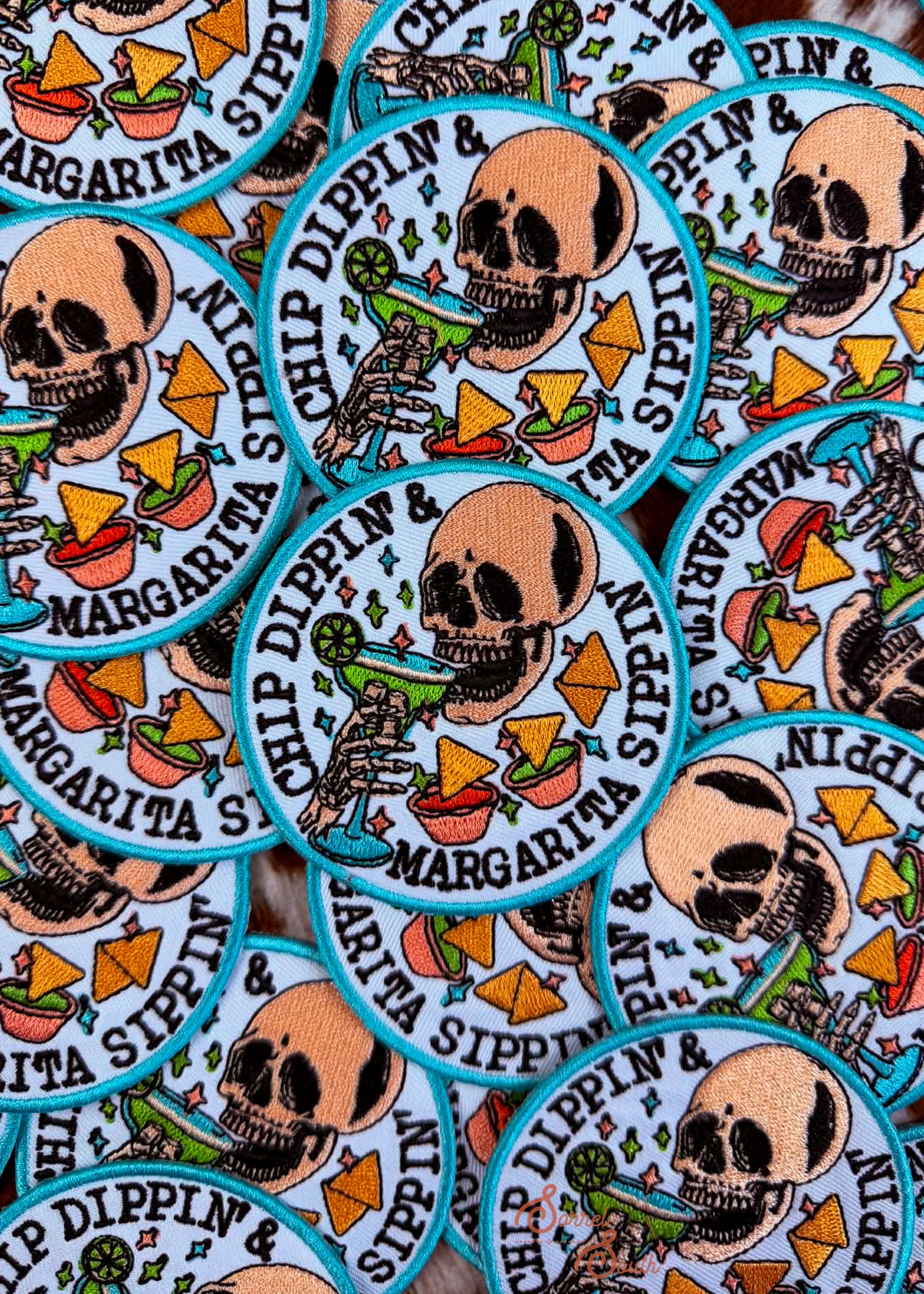 Chip Dippin' & Margarita Sippin' Patch adhesive patch Sorrel South