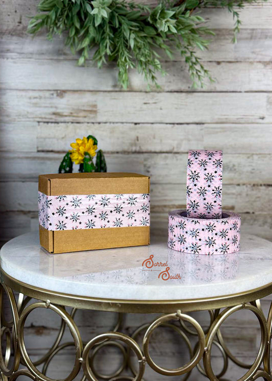 Pink Floral Cow Shipping Tape 2" x 110yard shipping tape Sorrel South