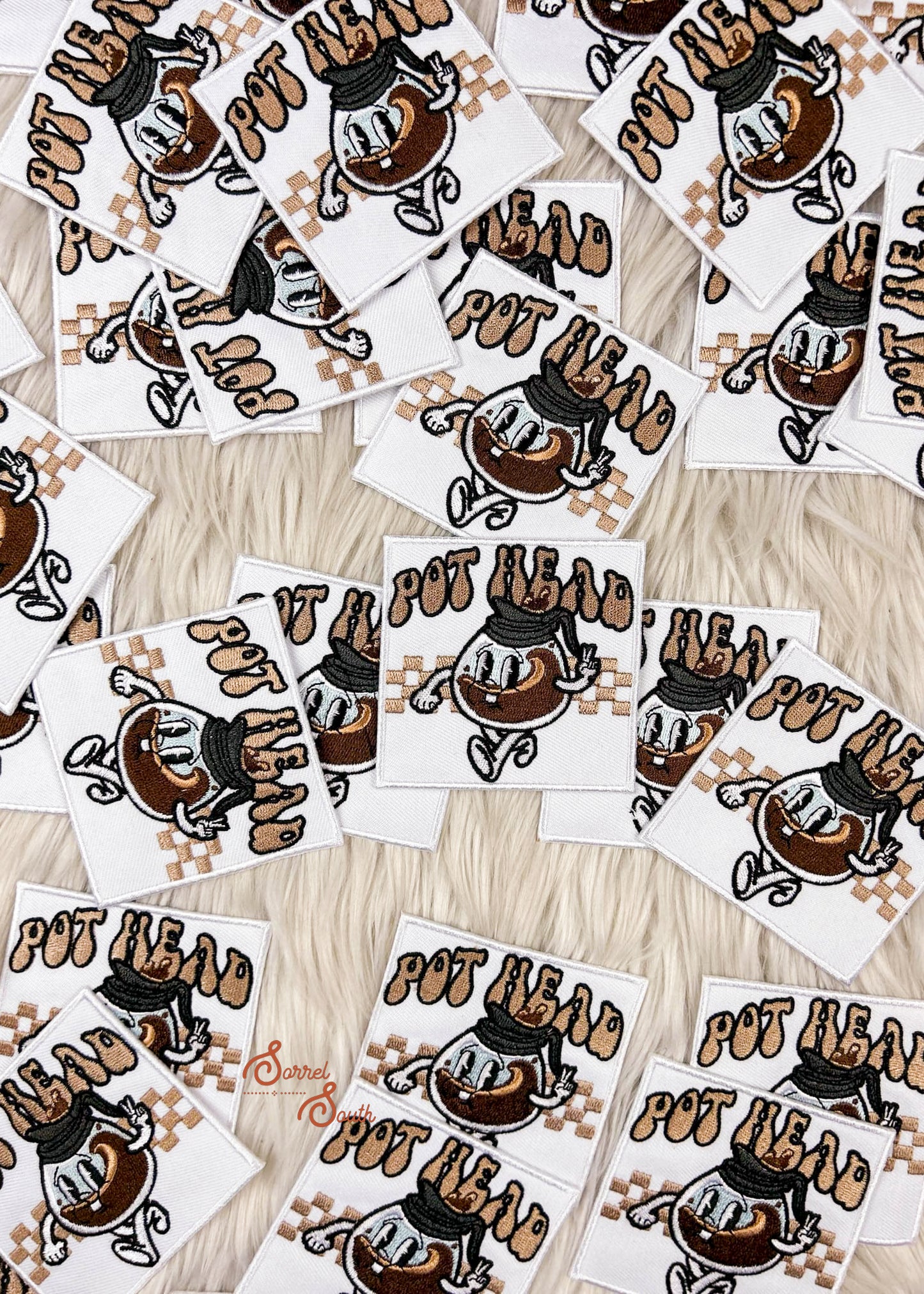 Pot Head Patch adhesive patch Sorrel South