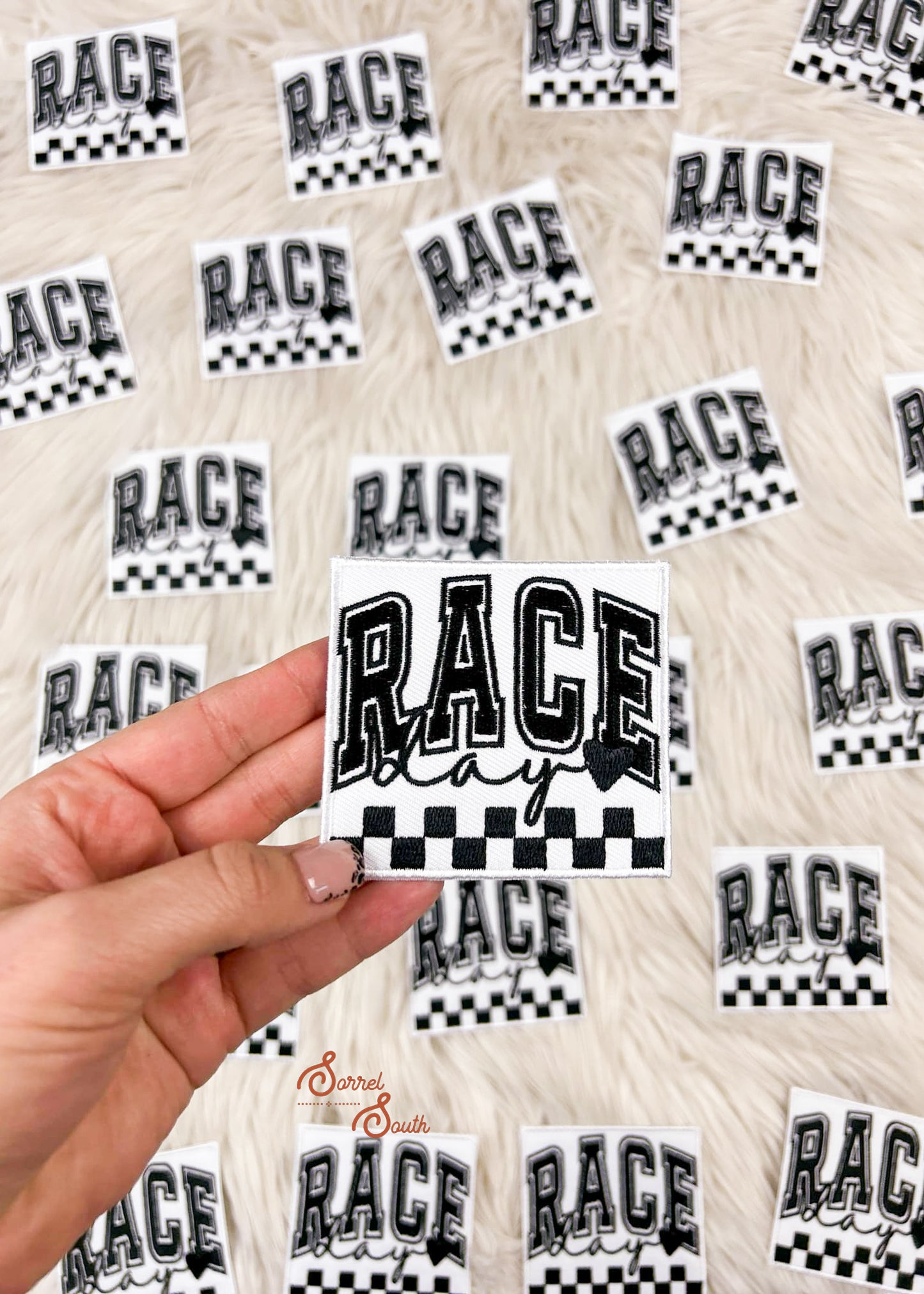 Race Day Patch adhesive patch Sorrel South