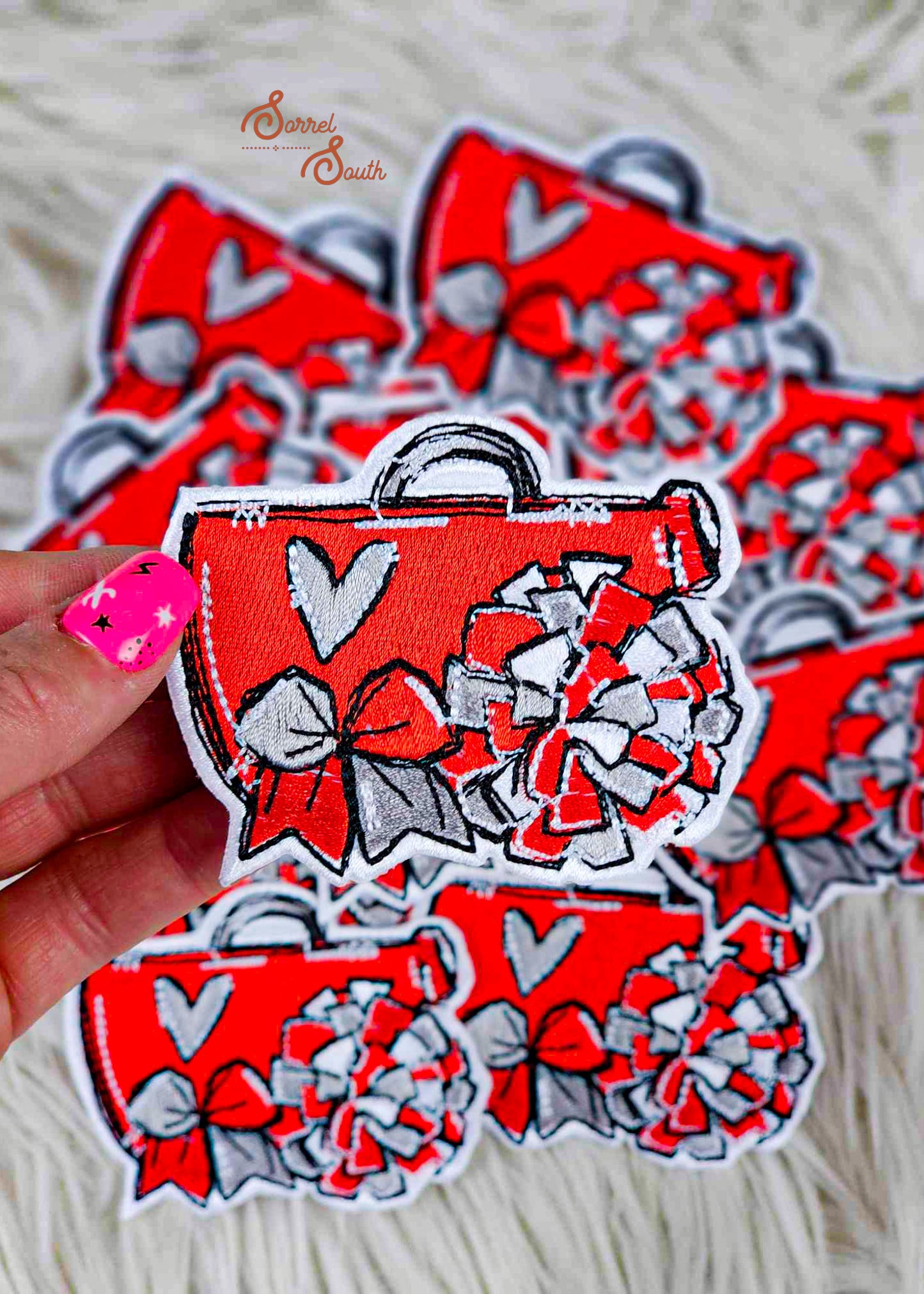 Red Cheer Patch adhesive patch Sorrel South
