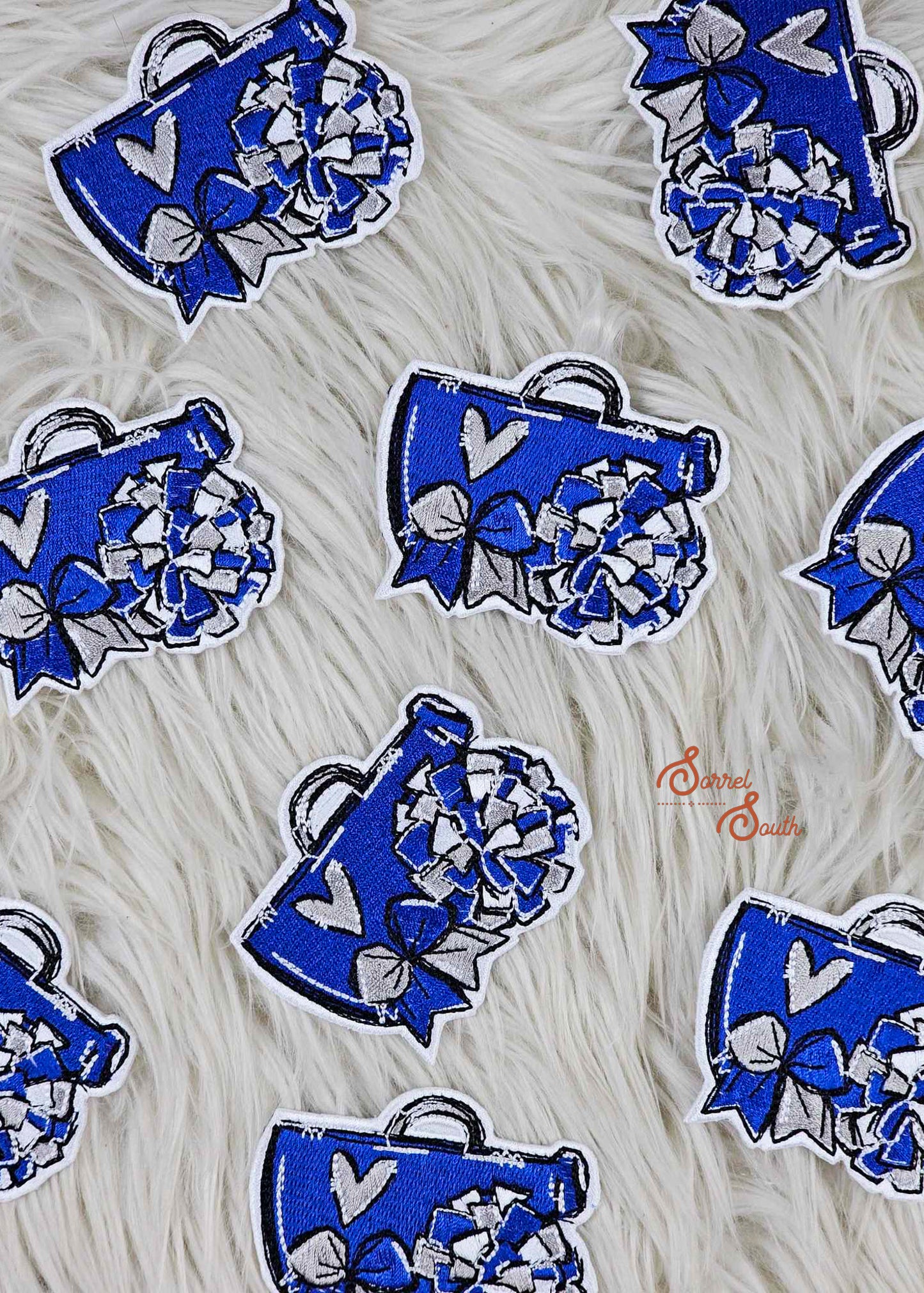 Royal Blue Cheer Patch adhesive patch Sorrel South
