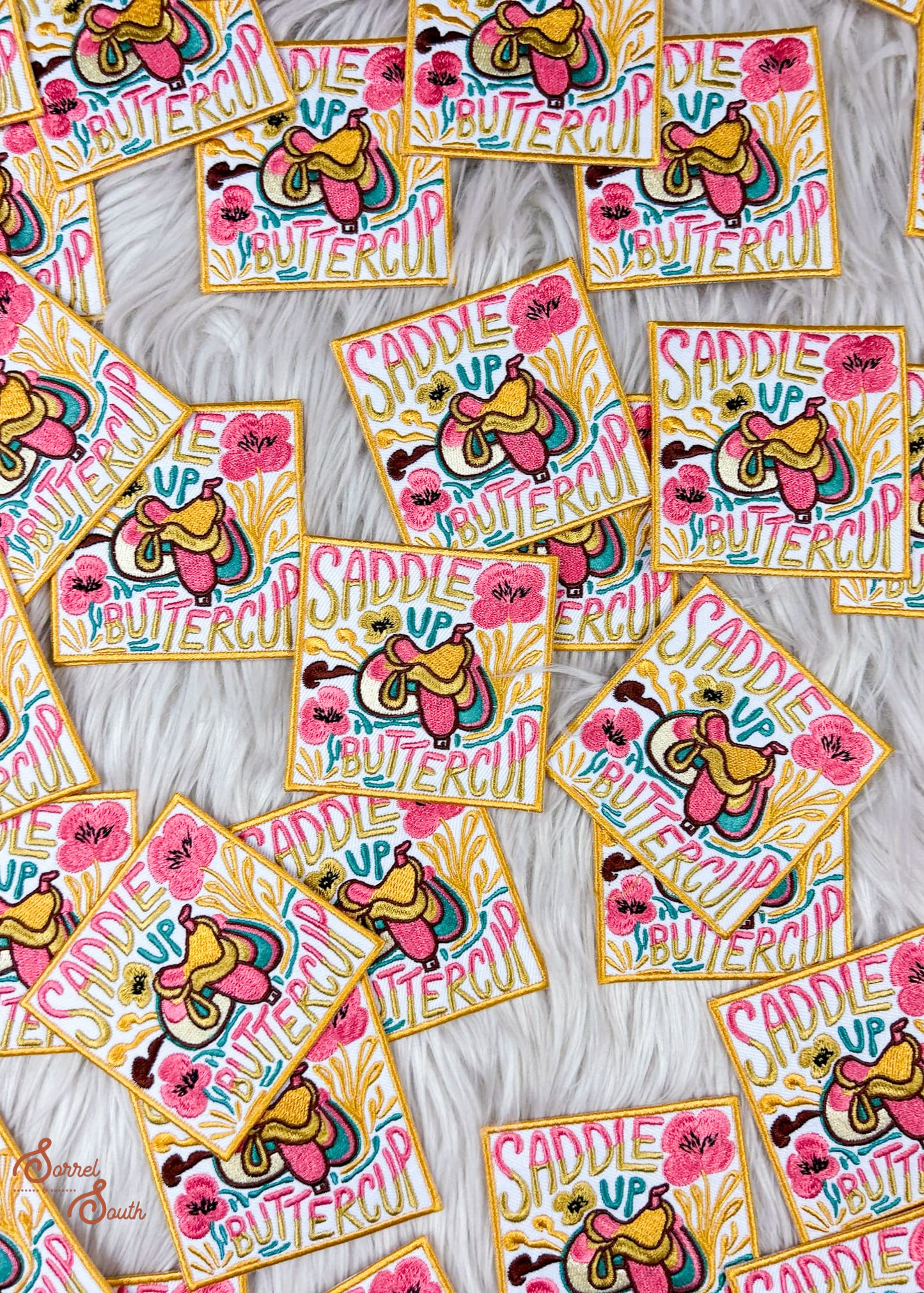 Saddle Up Buttercup Patch adhesive patch Sorrel South