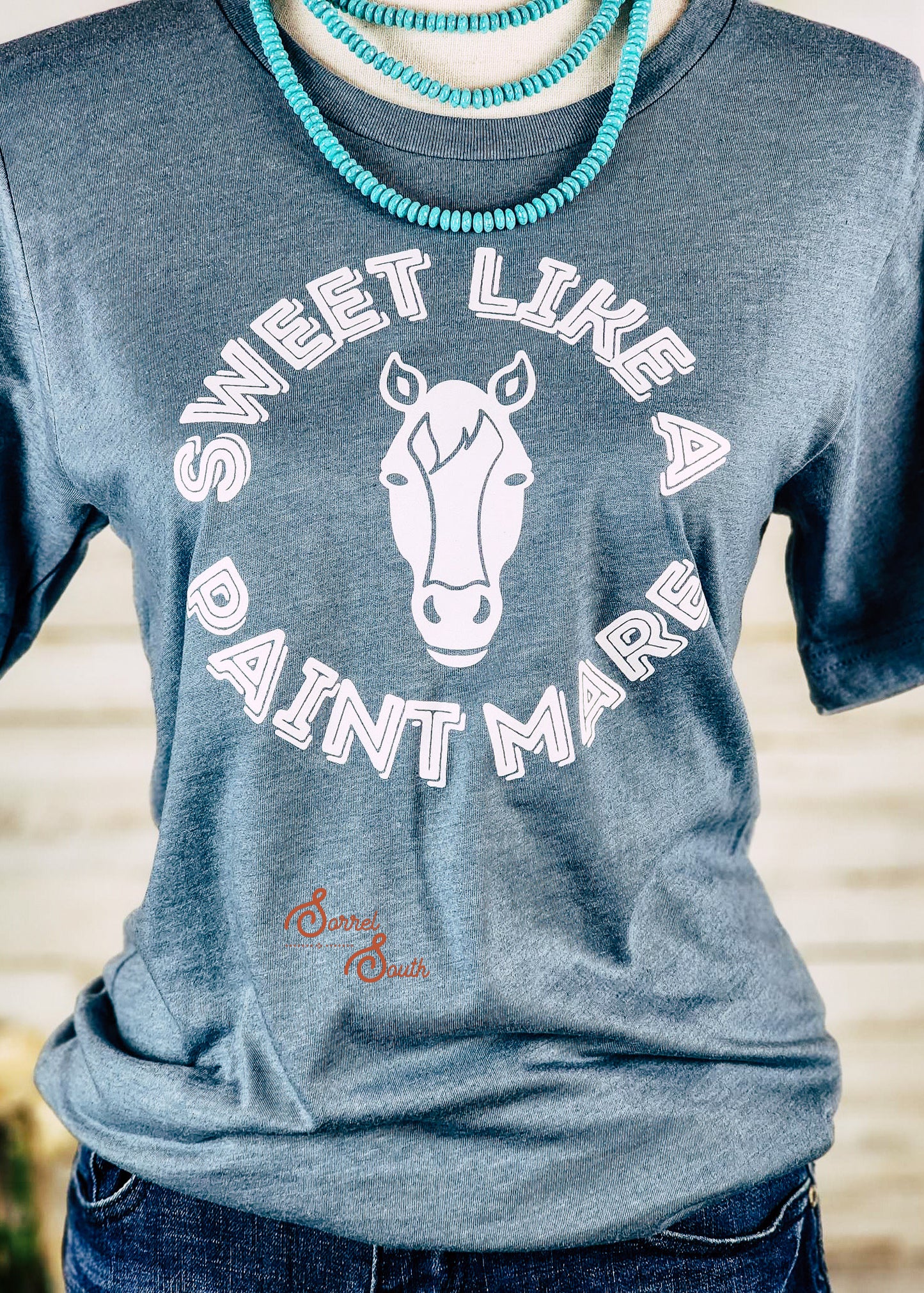 Sweet Like a Paint Mare Screenprint Transfer screenprint transfer Sorrel South