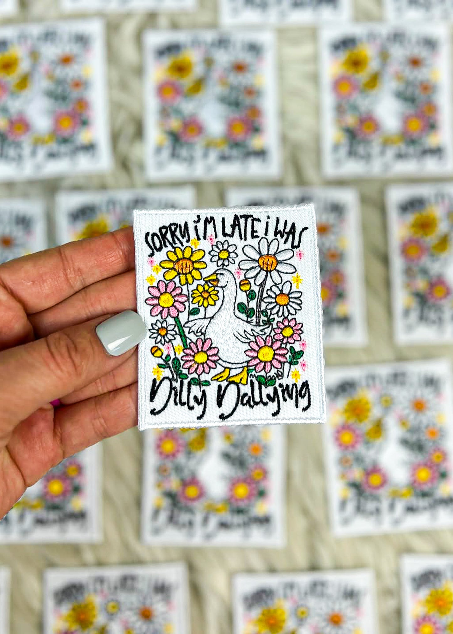 Sorry I'm Late I Was Dilly Dallying Patch