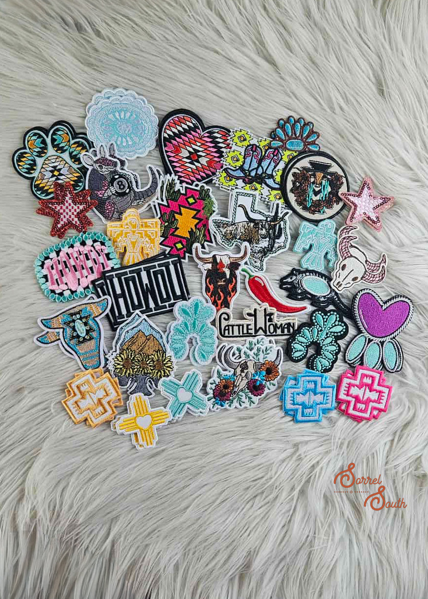 Southwest Patch Bundle - Pack of 62 Patch Bundles Sorrel South