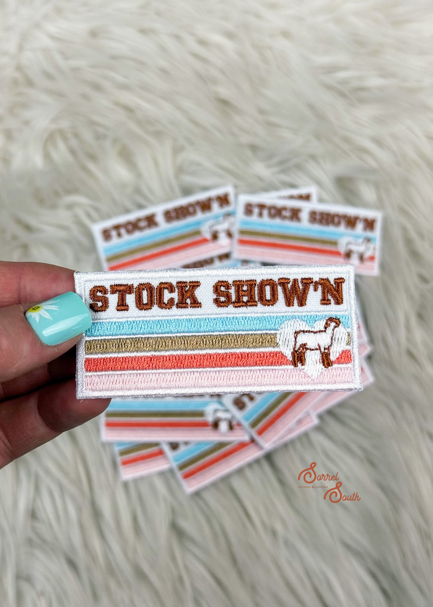 Stock Show'N Lamb Patch
