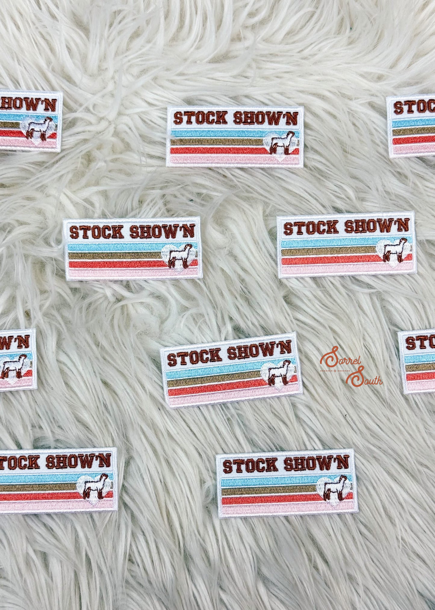 Stock Show'N Lamb Patch