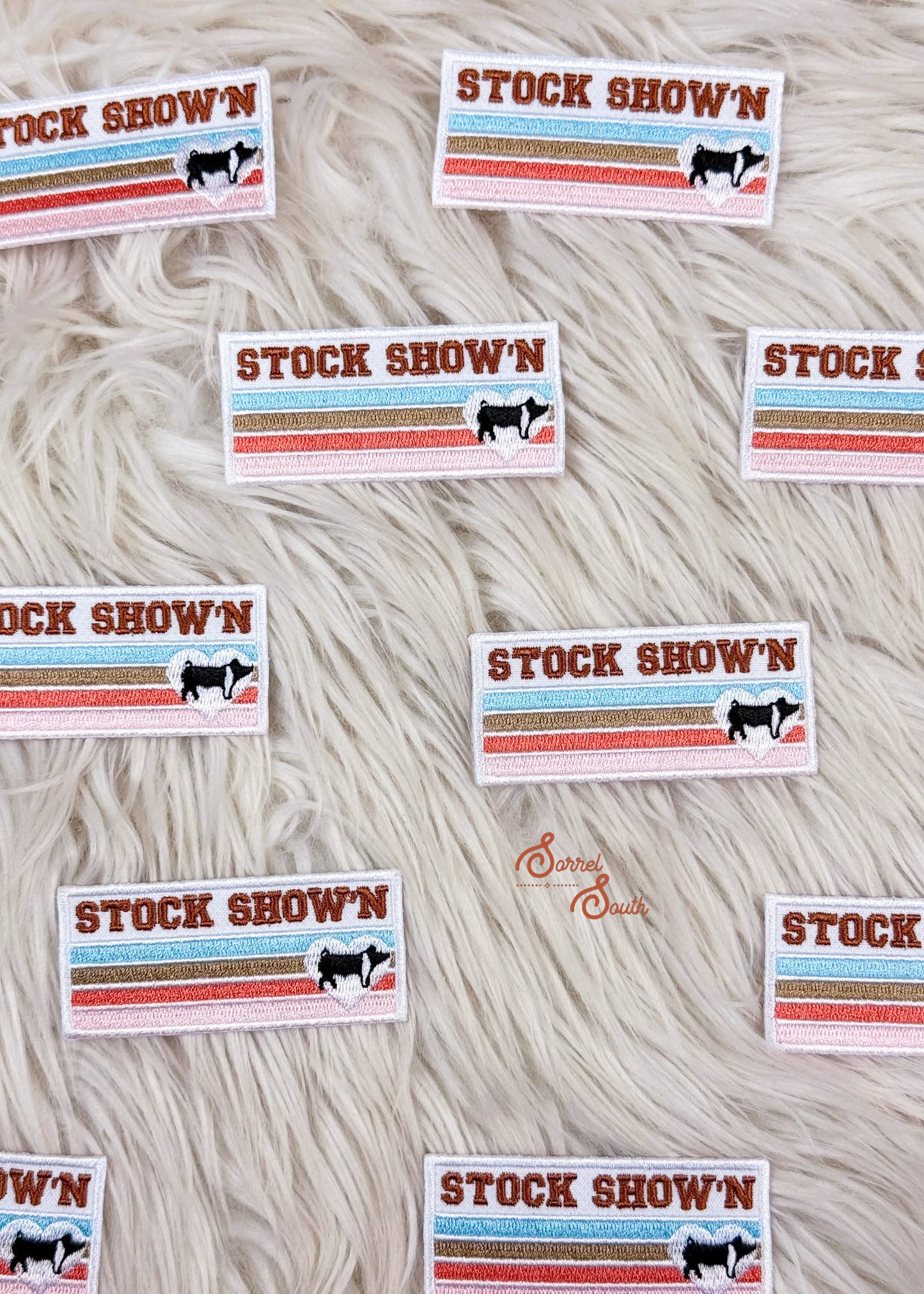 Stock Show'N Pig Patch