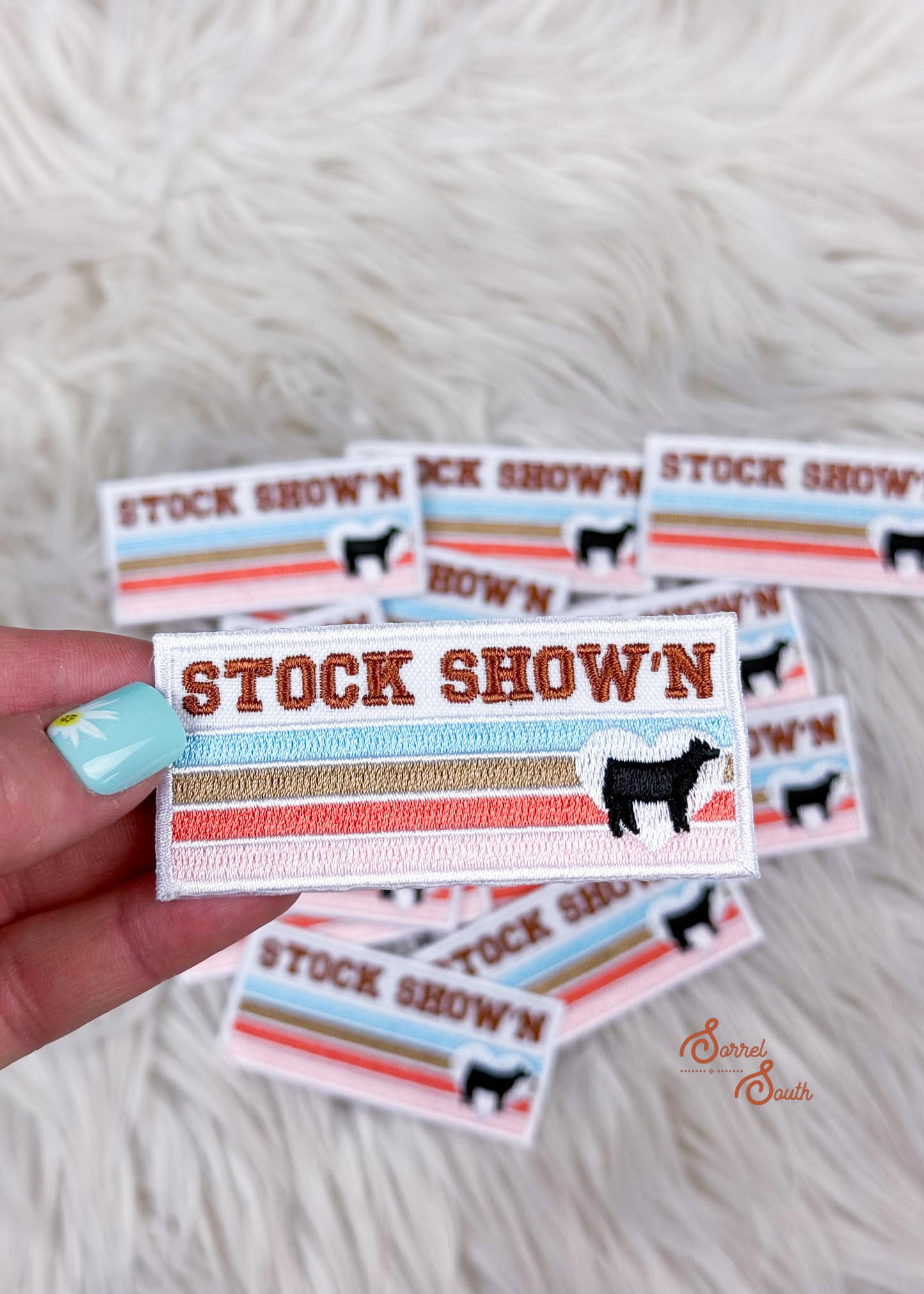 Stock Show'N Steer Patch