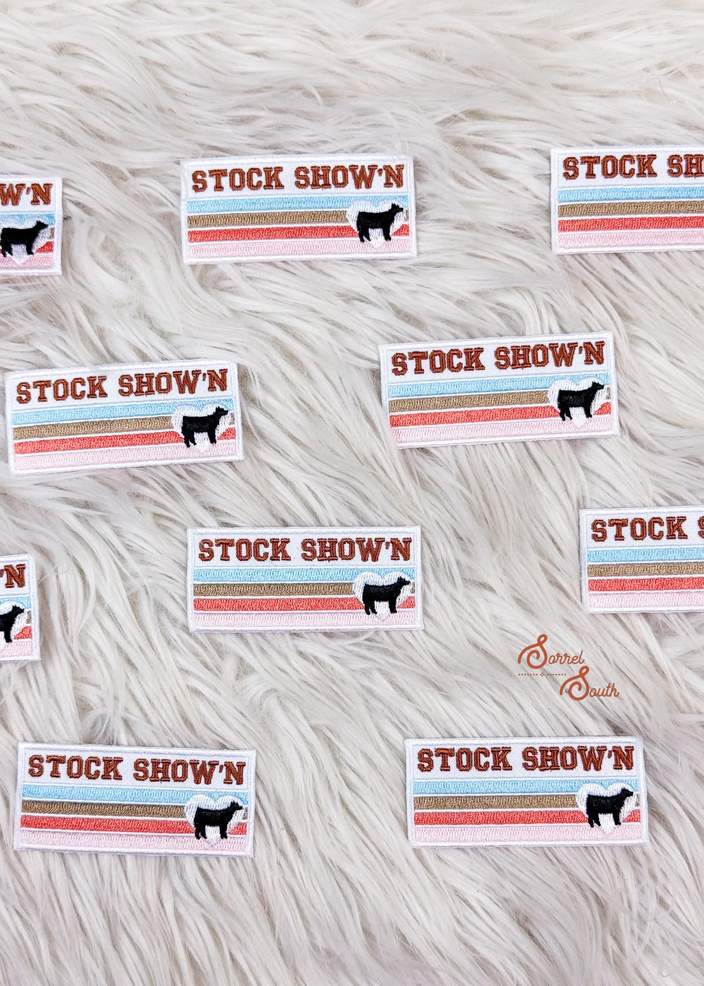 Stock Show'N Steer Patch